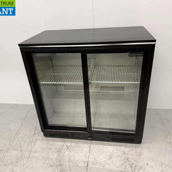 Maxxfrost Bar Cooler 2 Glas-Schiebetüren 90,5 cm 230V Horeca