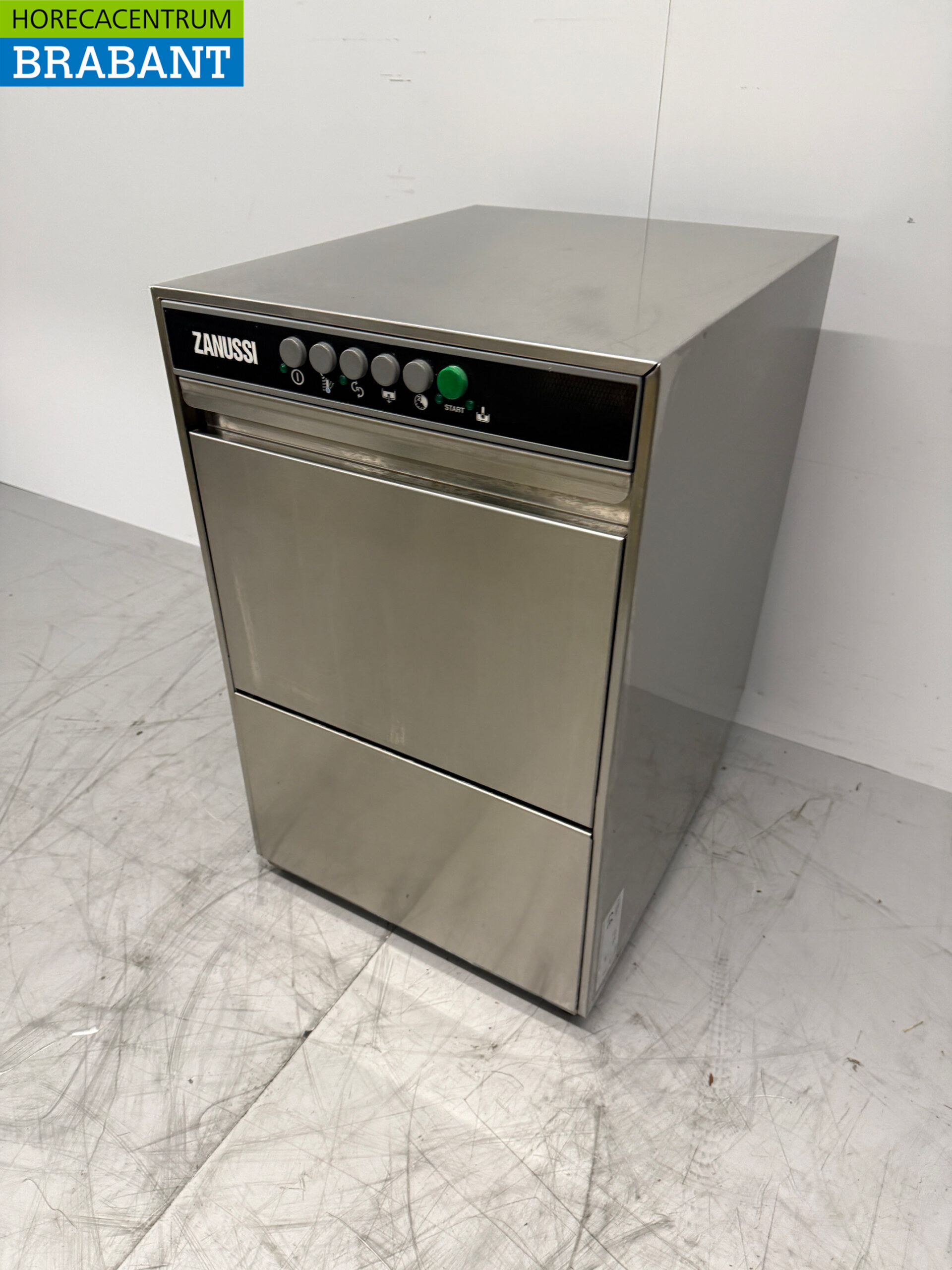 Edelstahl Zanussi Gläserspüler Gläserspüler mit Wasserenthärter und Ablaufpumpe 230V Horeca – Bild 2