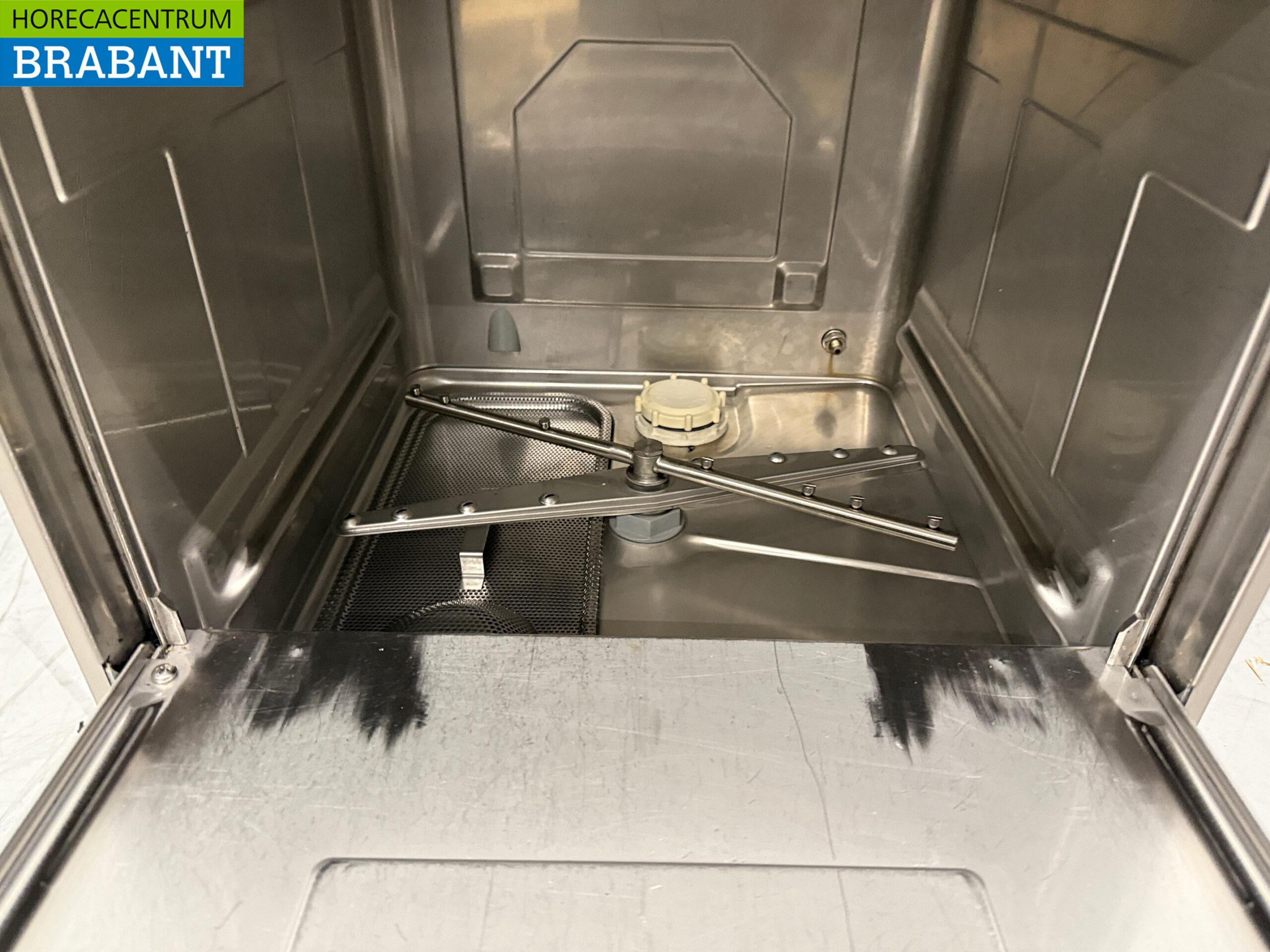 Edelstahl Zanussi Gläserspüler Gläserspüler mit Wasserenthärter und Ablaufpumpe 230V Horeca – Bild 4