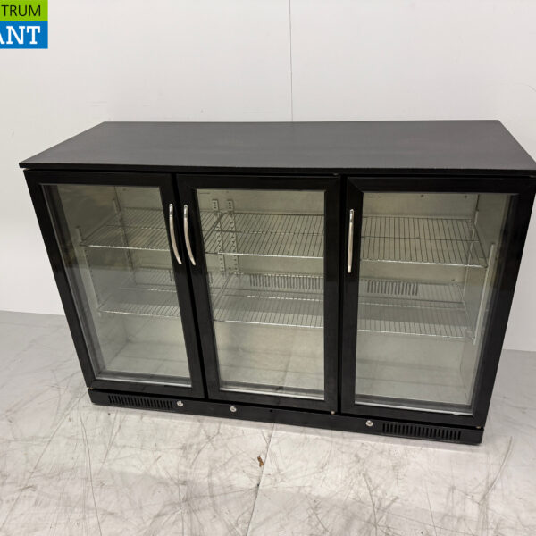 Bar-Kühlschrank 3 Glas-Falttüren 133,5 cm 230V Horeca