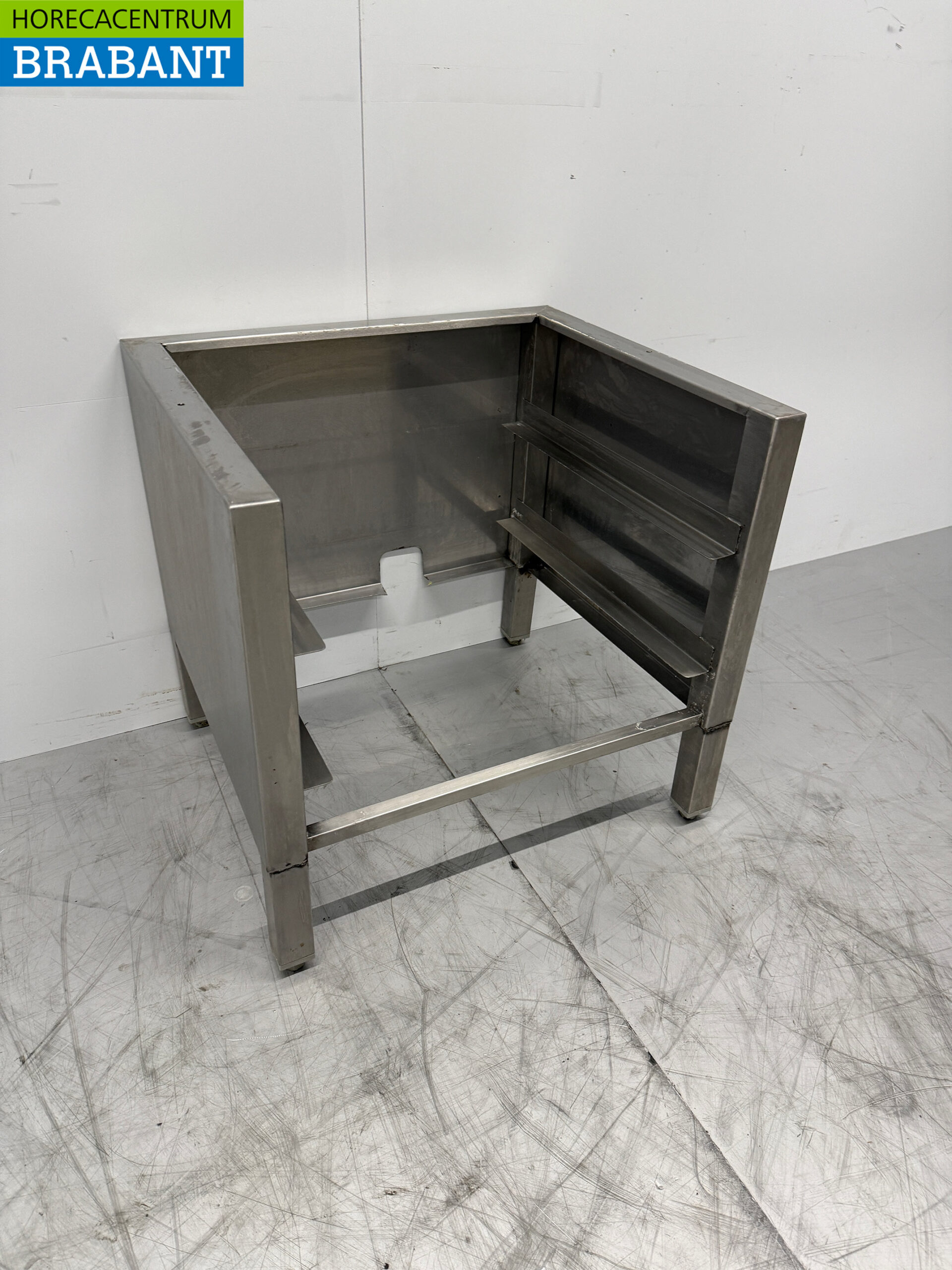 Edelstahl Geschirrspüler Basis 59,5 x 51,5 x 57 cm Horeca – Bild 3