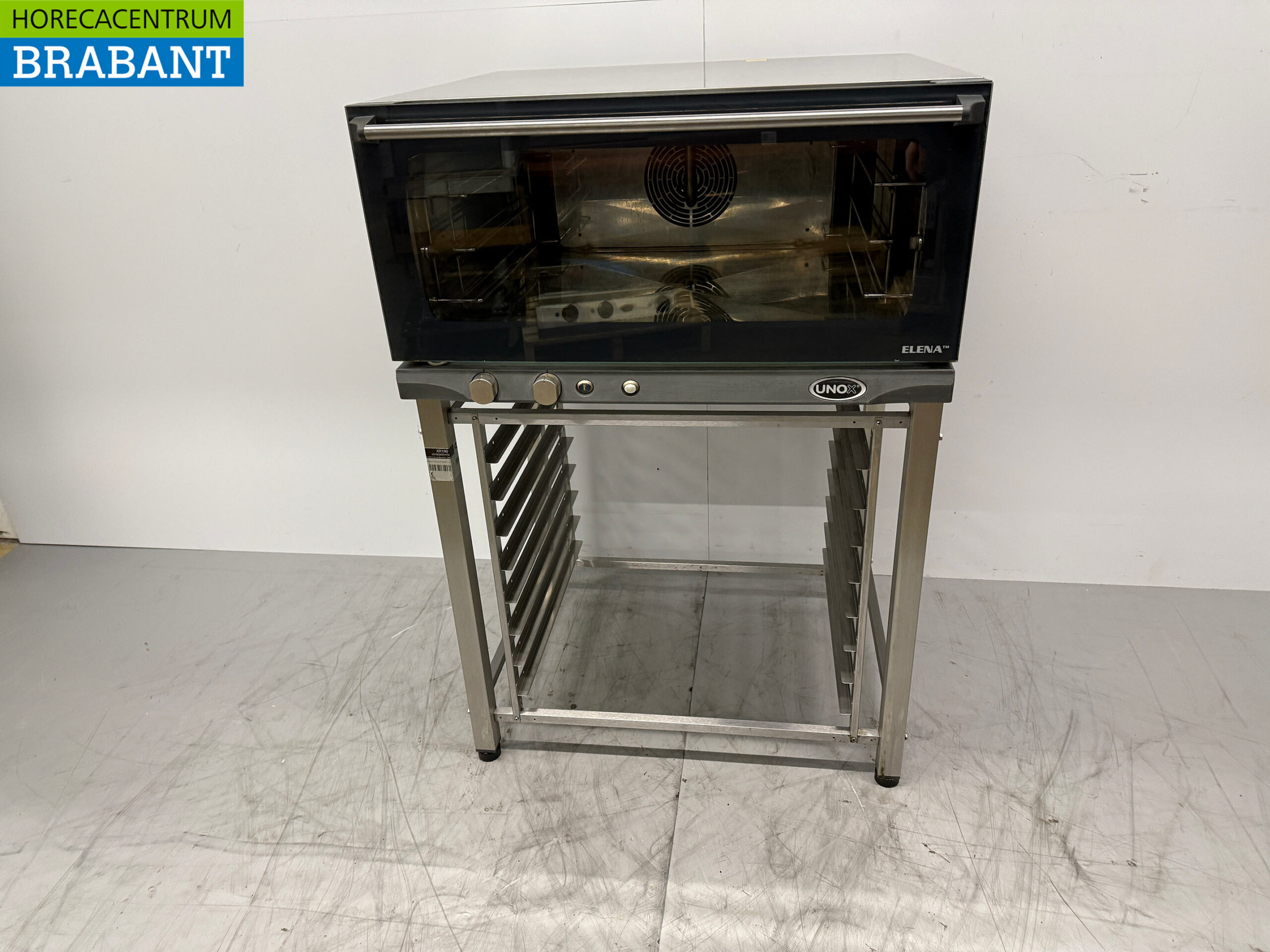 Edelstahl Unox Heißluftofen 3 x 60/40 cm 230V Horeca