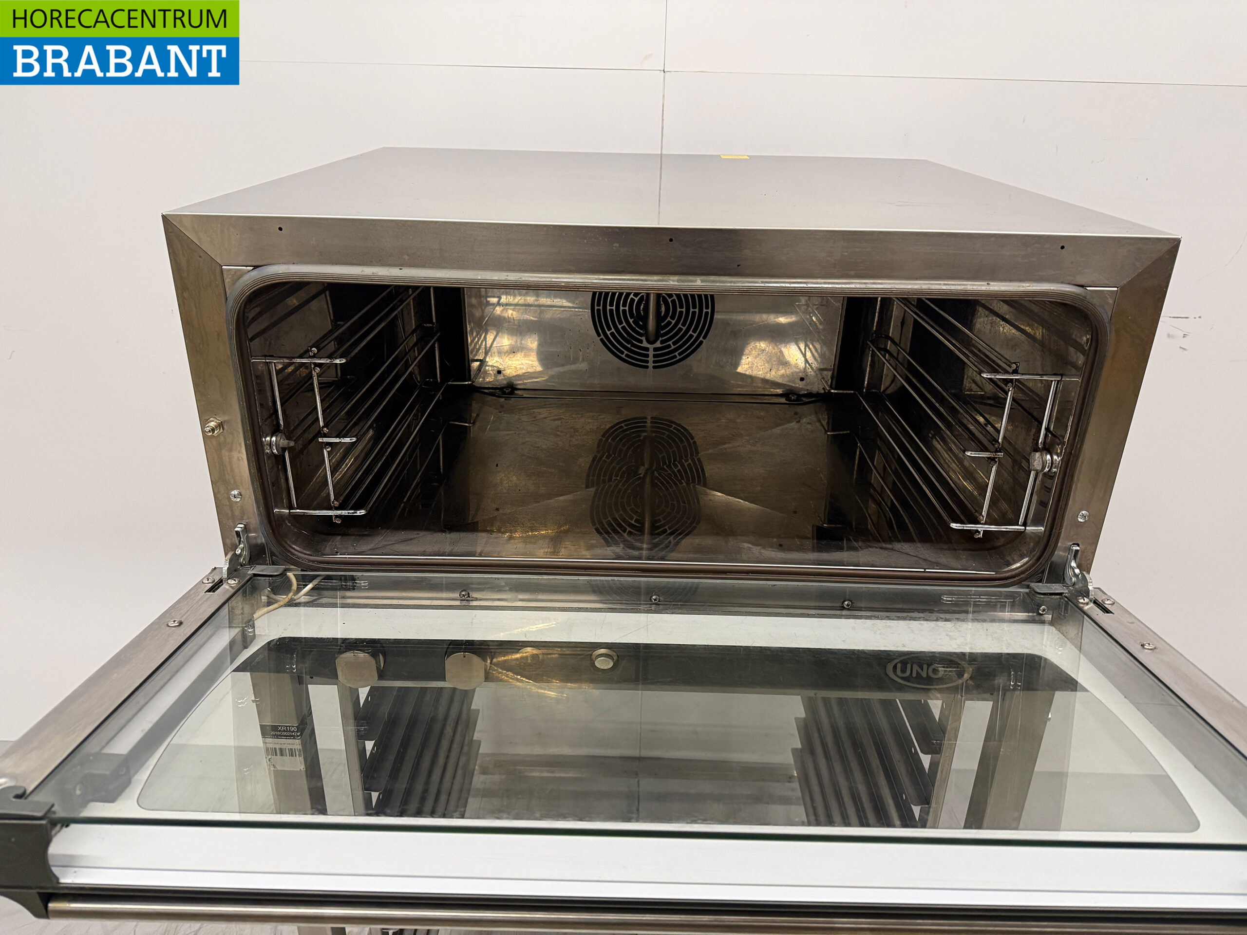 Edelstahl Unox Heißluftofen 3 x 60/40 cm 230V Horeca – Bild 4