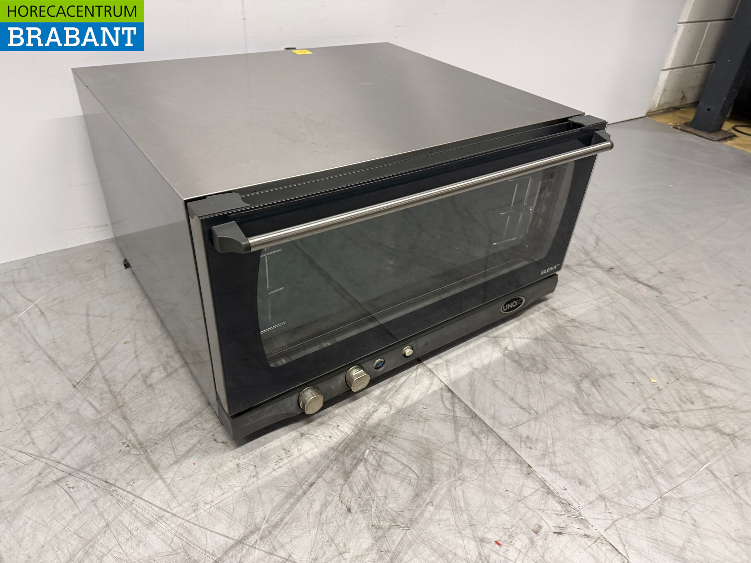 Edelstahl Unox Heißluftofen 3 x 1/1 GN 230V Horeca – Bild 3