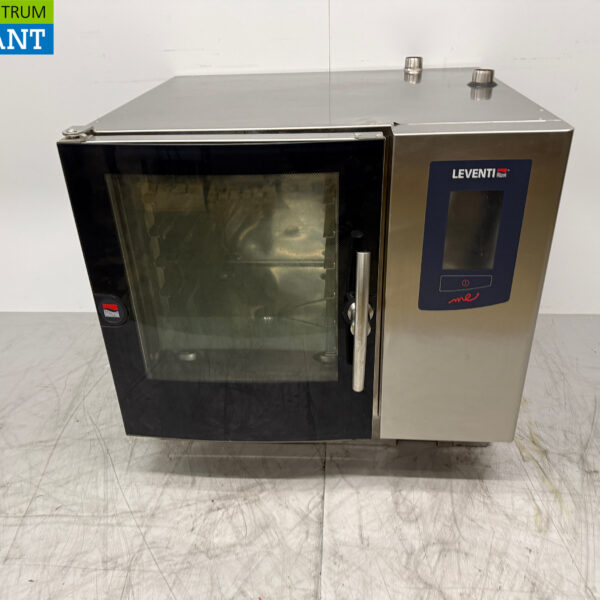 Leventi Me Combisteamer Dampfgarer aus Edelstahl 6 x 60/40 cm 400V Horeca