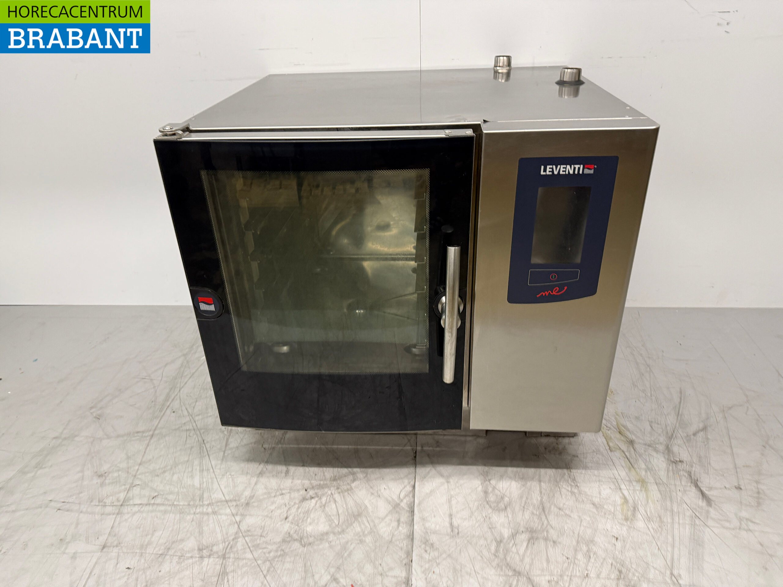 Leventi Me Combisteamer Dampfgarer aus Edelstahl 6 x 60/40 cm 400V Horeca