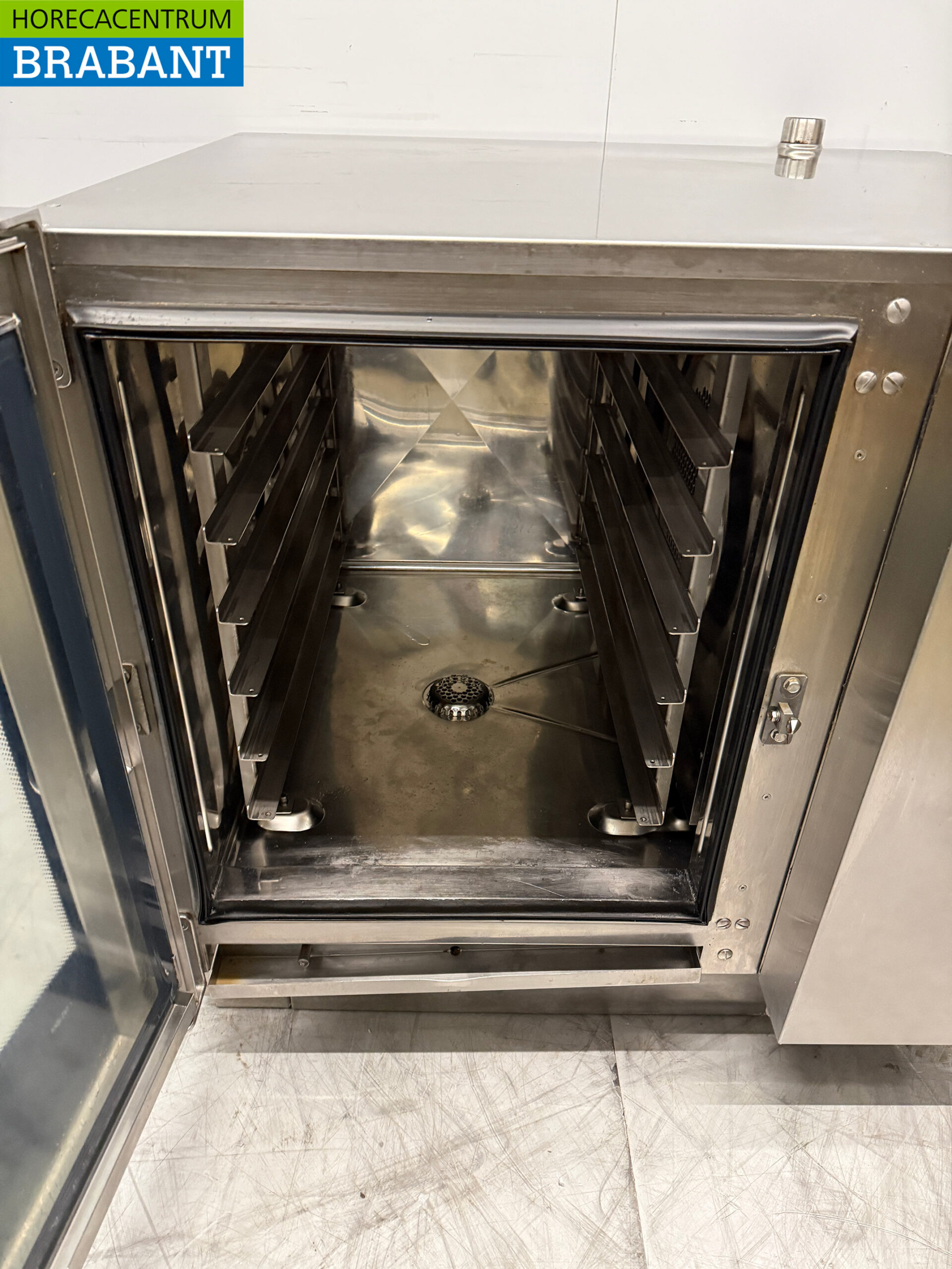 Leventi Me Combisteamer Dampfgarer aus Edelstahl 6 x 60/40 cm 400V Horeca – Bild 4