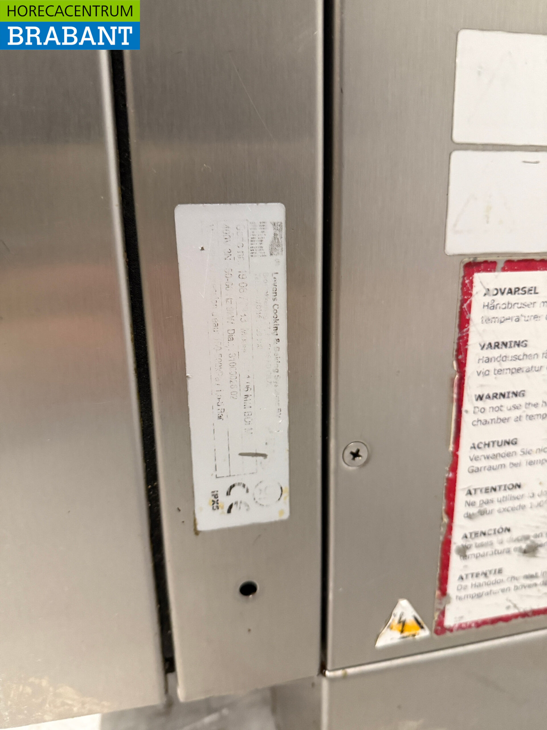 Leventi Me Combisteamer Dampfgarer aus Edelstahl 6 x 60/40 cm 400V Horeca – Bild 6