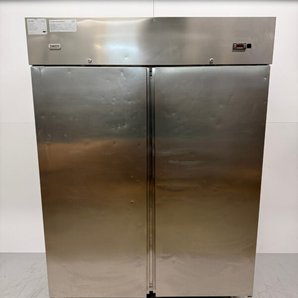 Zanussi Gefrierschrank aus Edelstahl Doppeltür 1300 Liter 230V Horeca