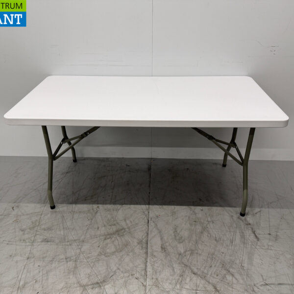 Bolero Klappbarer Kunststofftisch 151 x 75,5 x 73,5 cm Catering