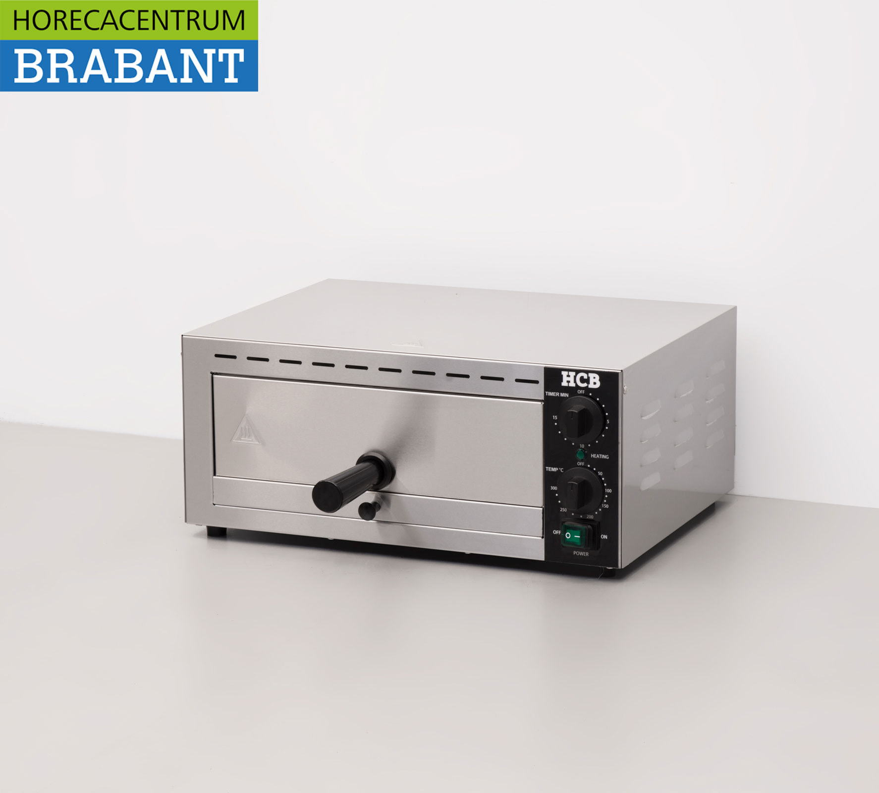 HCB Edelstahl Snack-Ofen Pizza-Ofen 230V Catering – Bild 2