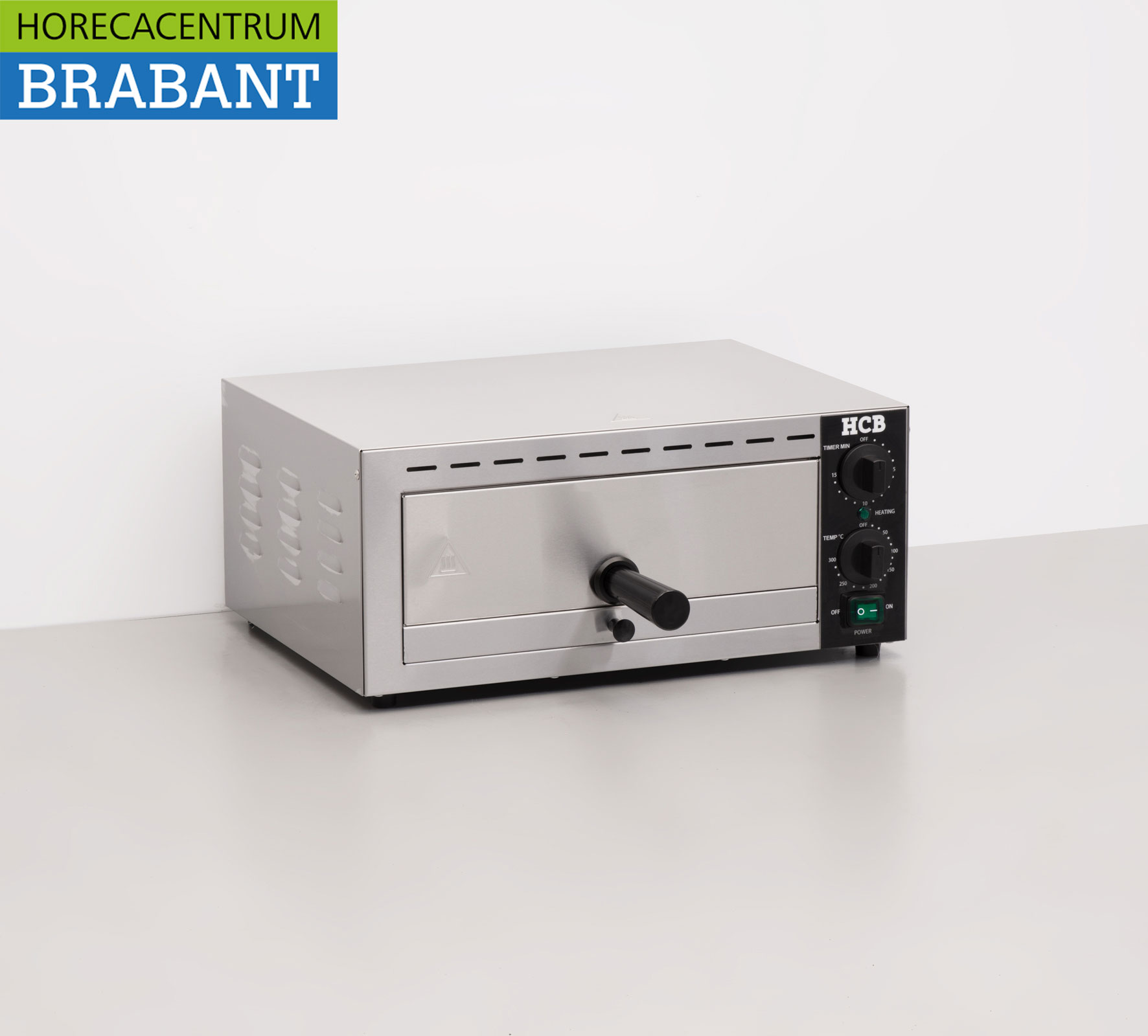 HCB Edelstahl Snack-Ofen Pizza-Ofen 230V Catering – Bild 3