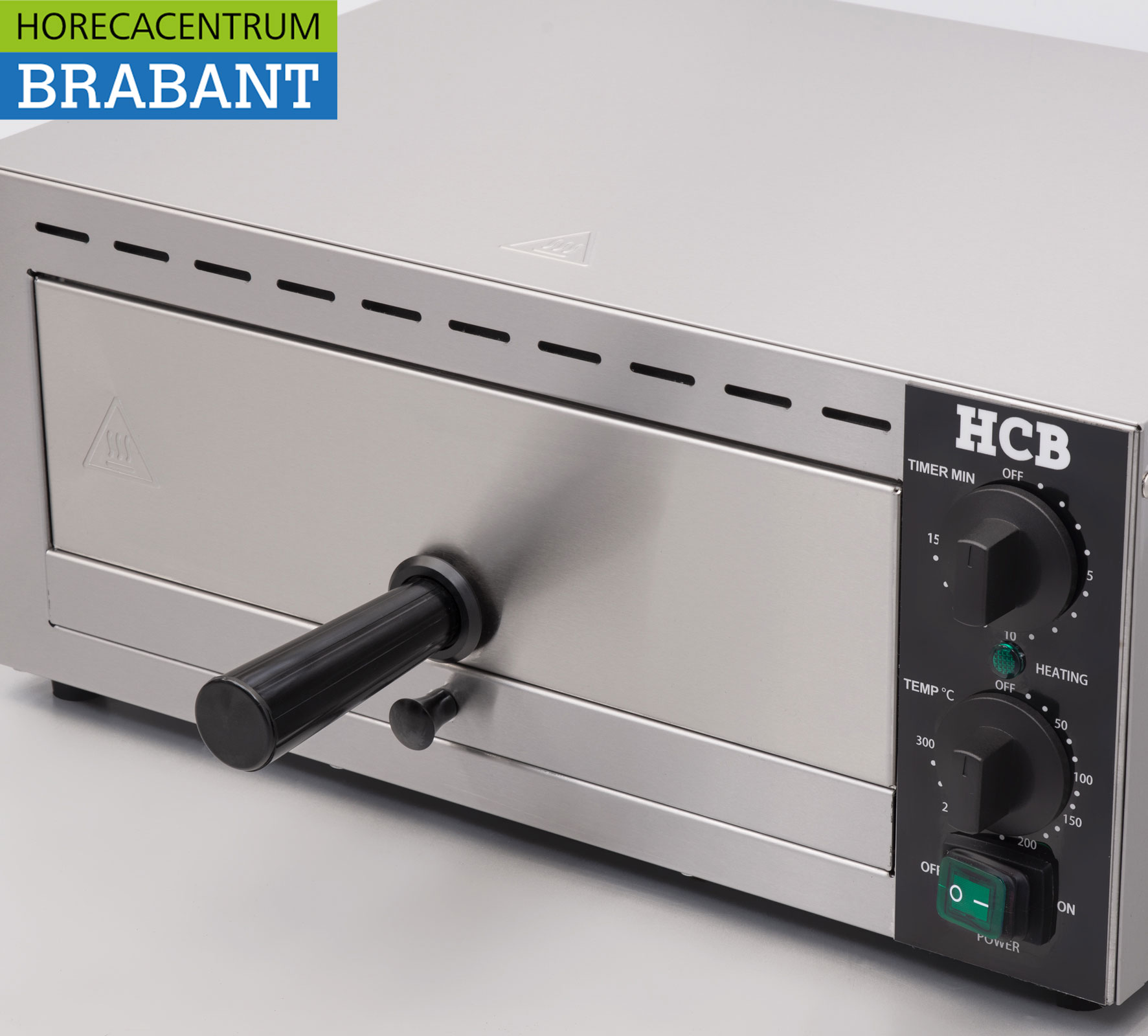 HCB Edelstahl Snack-Ofen Pizza-Ofen 230V Catering – Bild 4