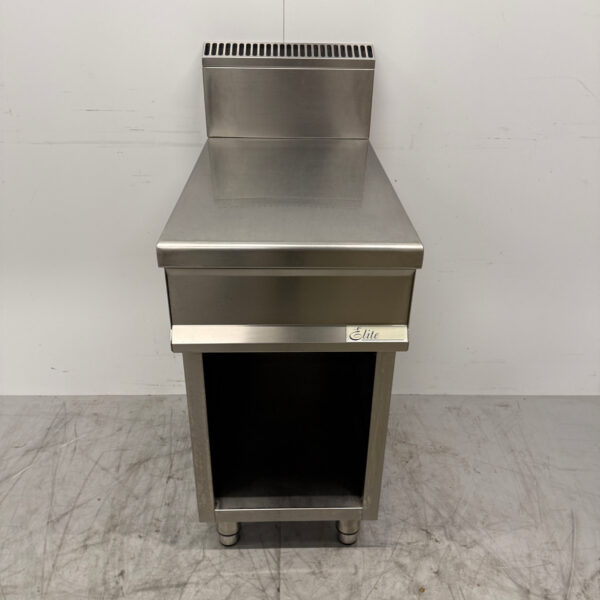 Edelstahl Elite Arbeitseinheit Neutrale Jalousieeinheit 40 cm Catering
