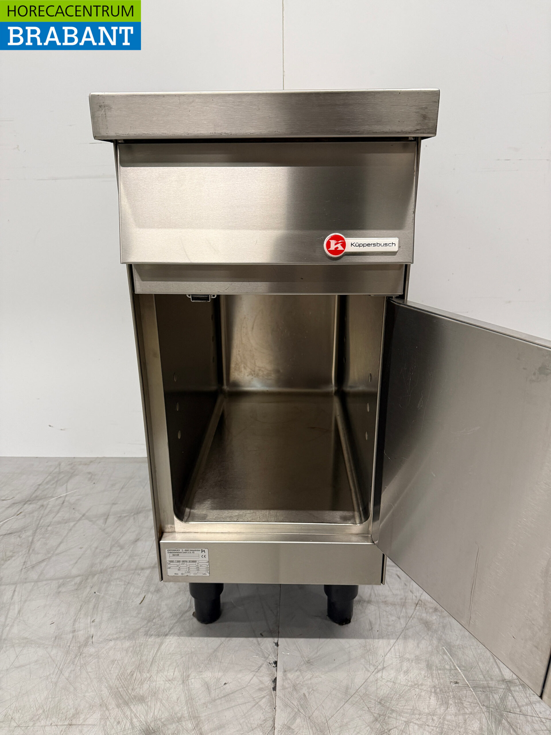 Edelstahl Kupperbusch Work Unit Neutraler Rollladenschrank 40 cm Horeca – Bild 4