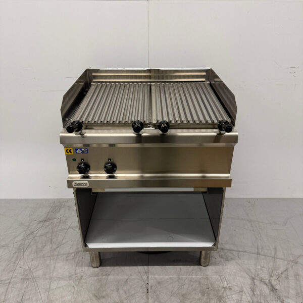 Zanussi Elektrogrill aus Edelstahl 70 cm 400V Catering
