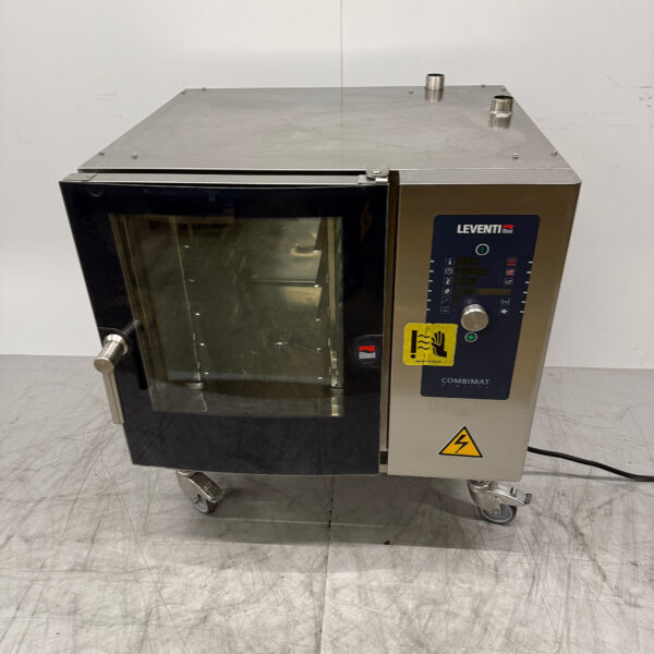 Edelstahl Leventi Mobile Combi Steamer 5 x 1/1 GN 400V Horeca