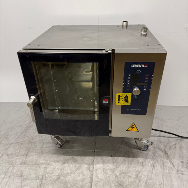 Edelstahl Leventi Mobile Combi Steamer 5 x 1/1 GN 400V Horeca