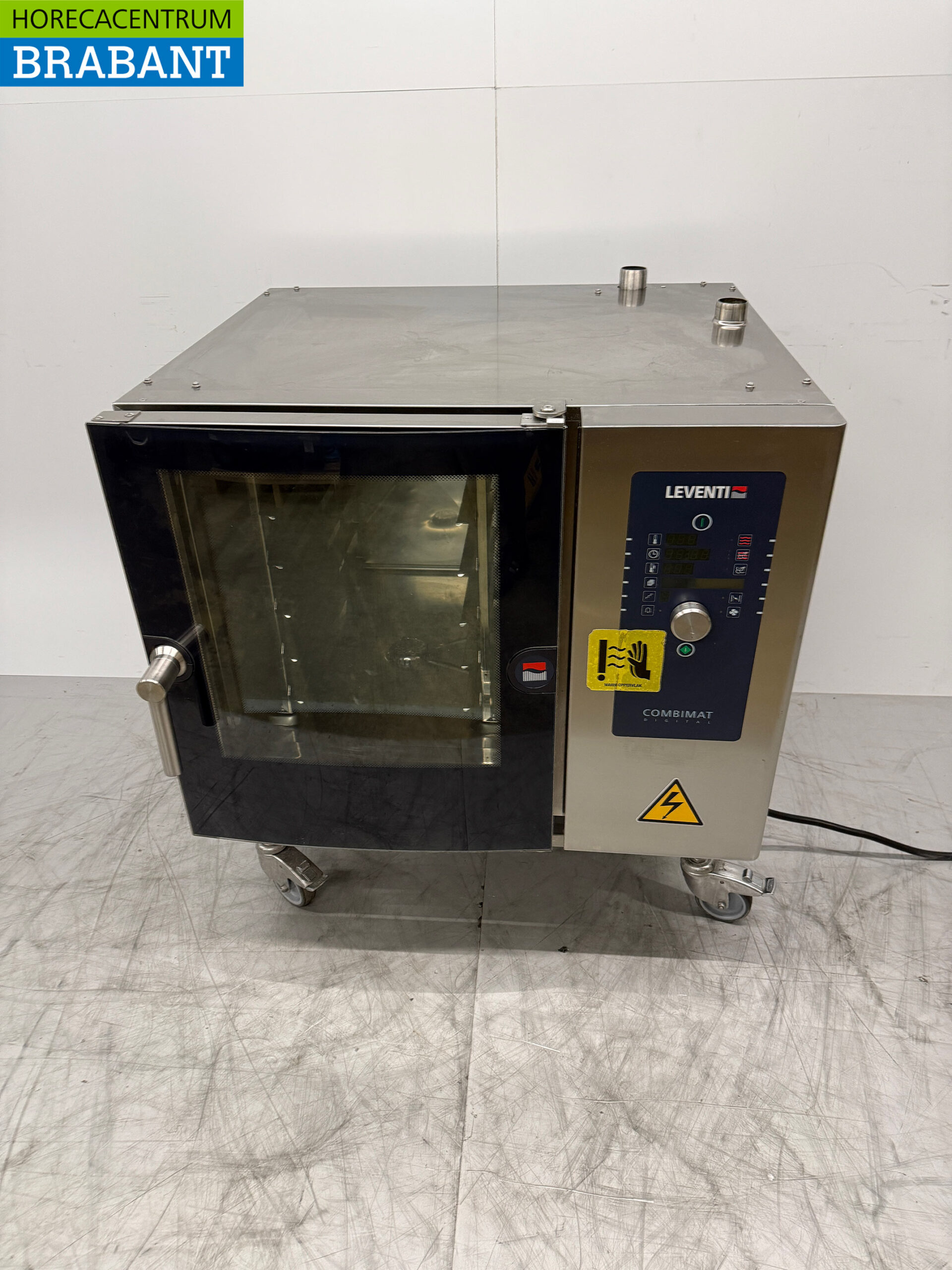 Edelstahl Leventi Mobile Combi Steamer 5 x 1/1 GN 400V Horeca