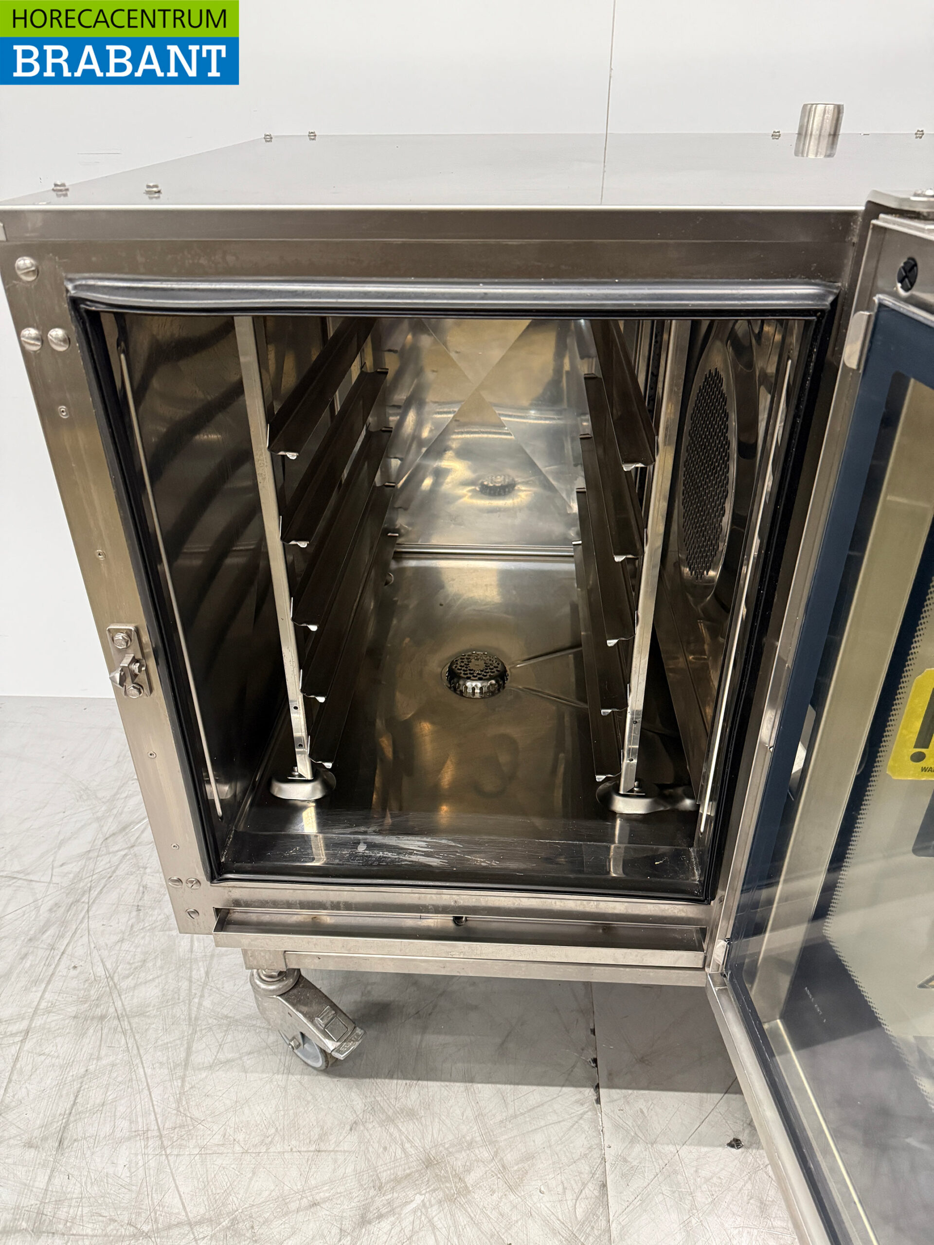 Edelstahl Leventi Mobile Combi Steamer 5 x 1/1 GN 400V Horeca – Bild 5