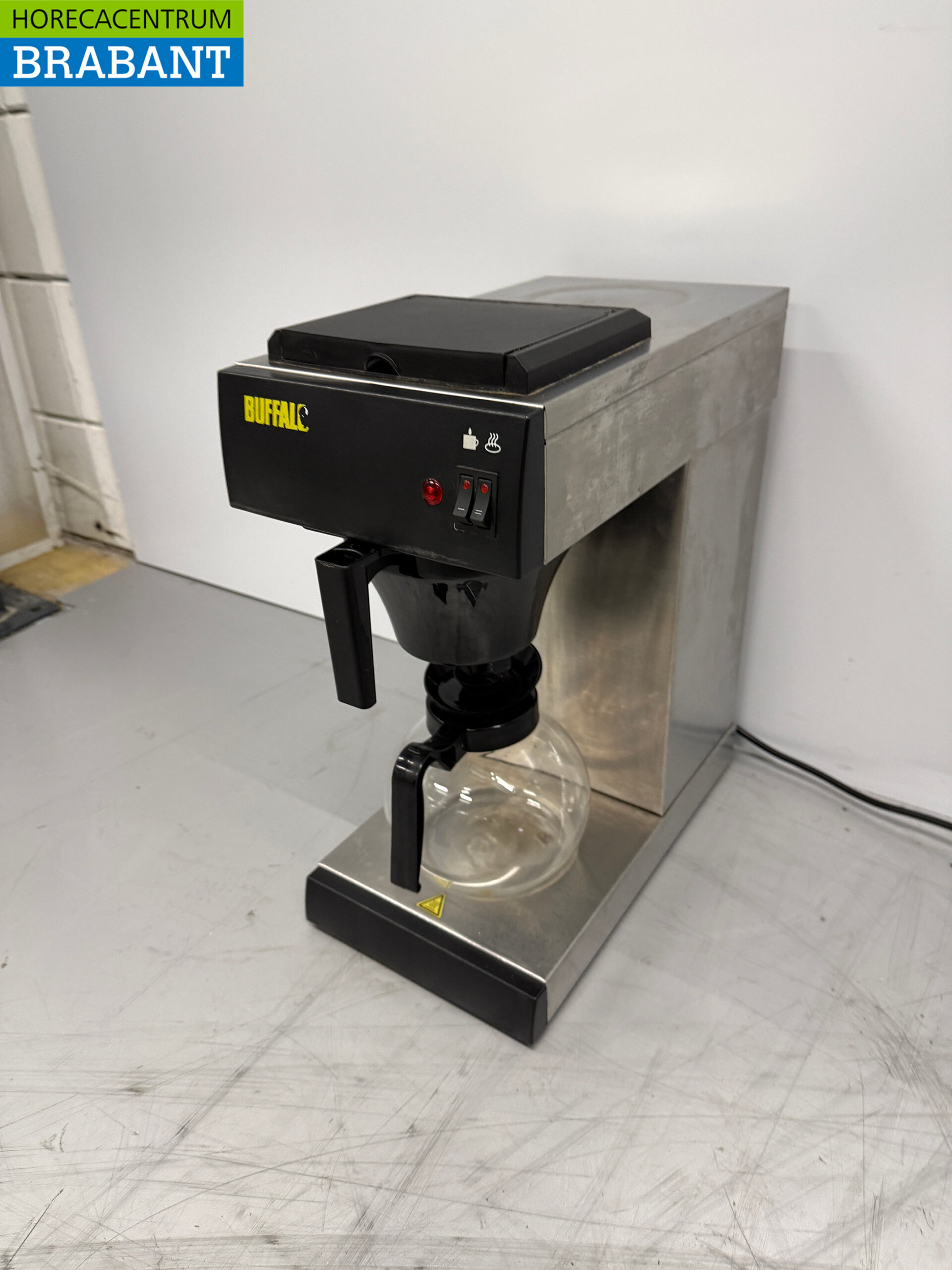 Edelstahl Buffalo CT815 Kaffeemaschine Kaffeemaschine 230V Horeca – Bild 2