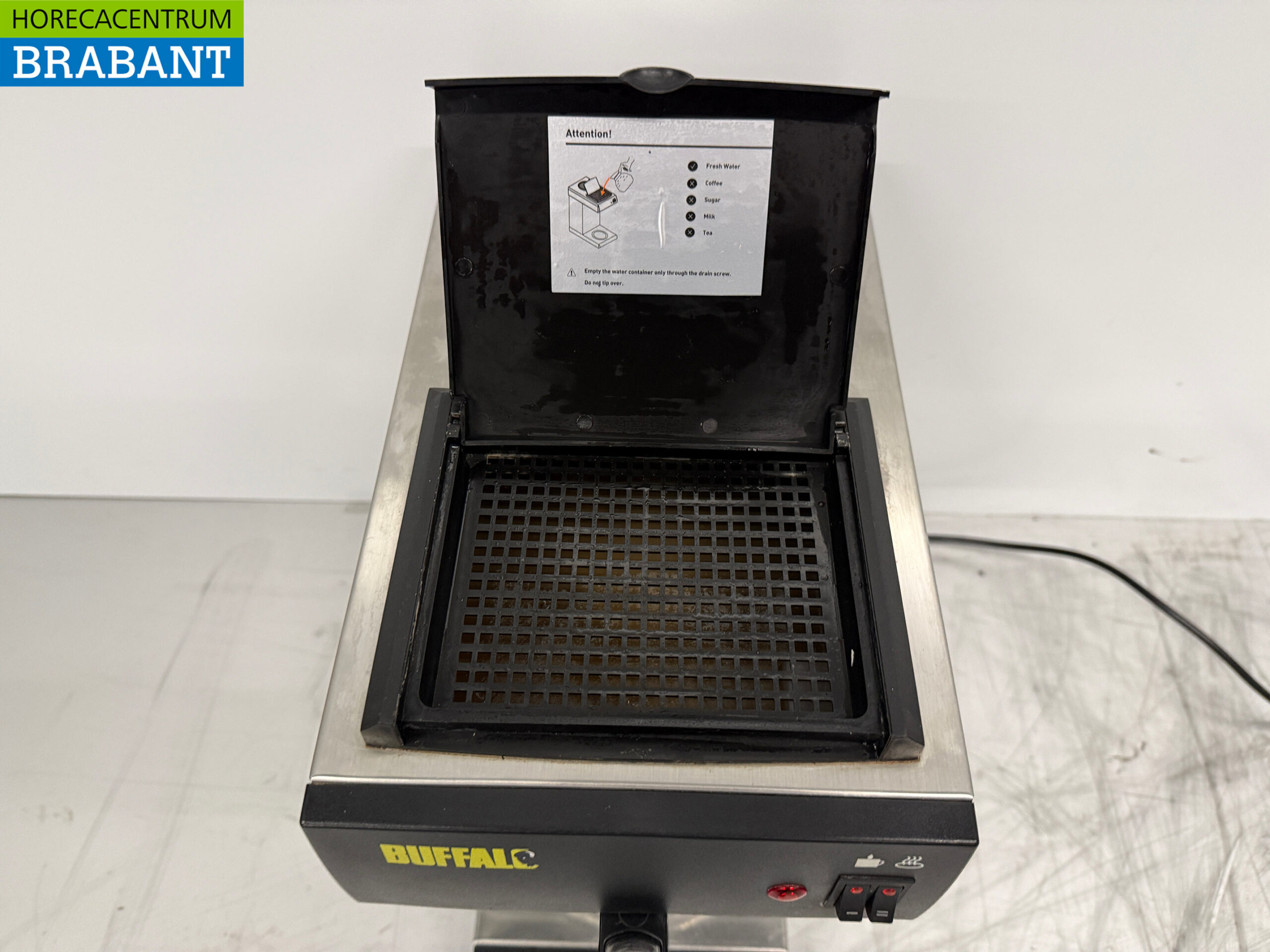 Edelstahl Buffalo CT815 Kaffeemaschine Kaffeemaschine 230V Horeca – Bild 4