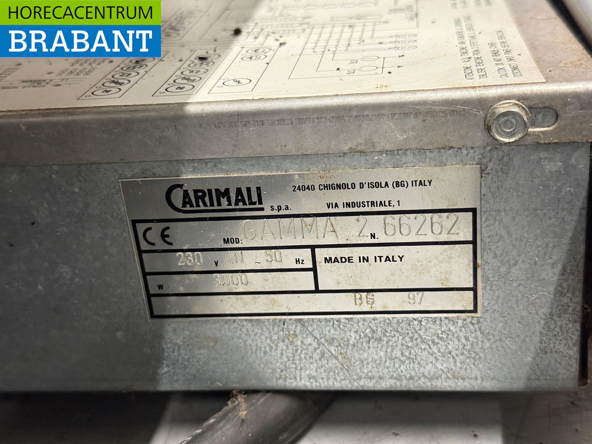 Carimali Espressomaschine 2 Gruppen 230V Horeca – Bild 5