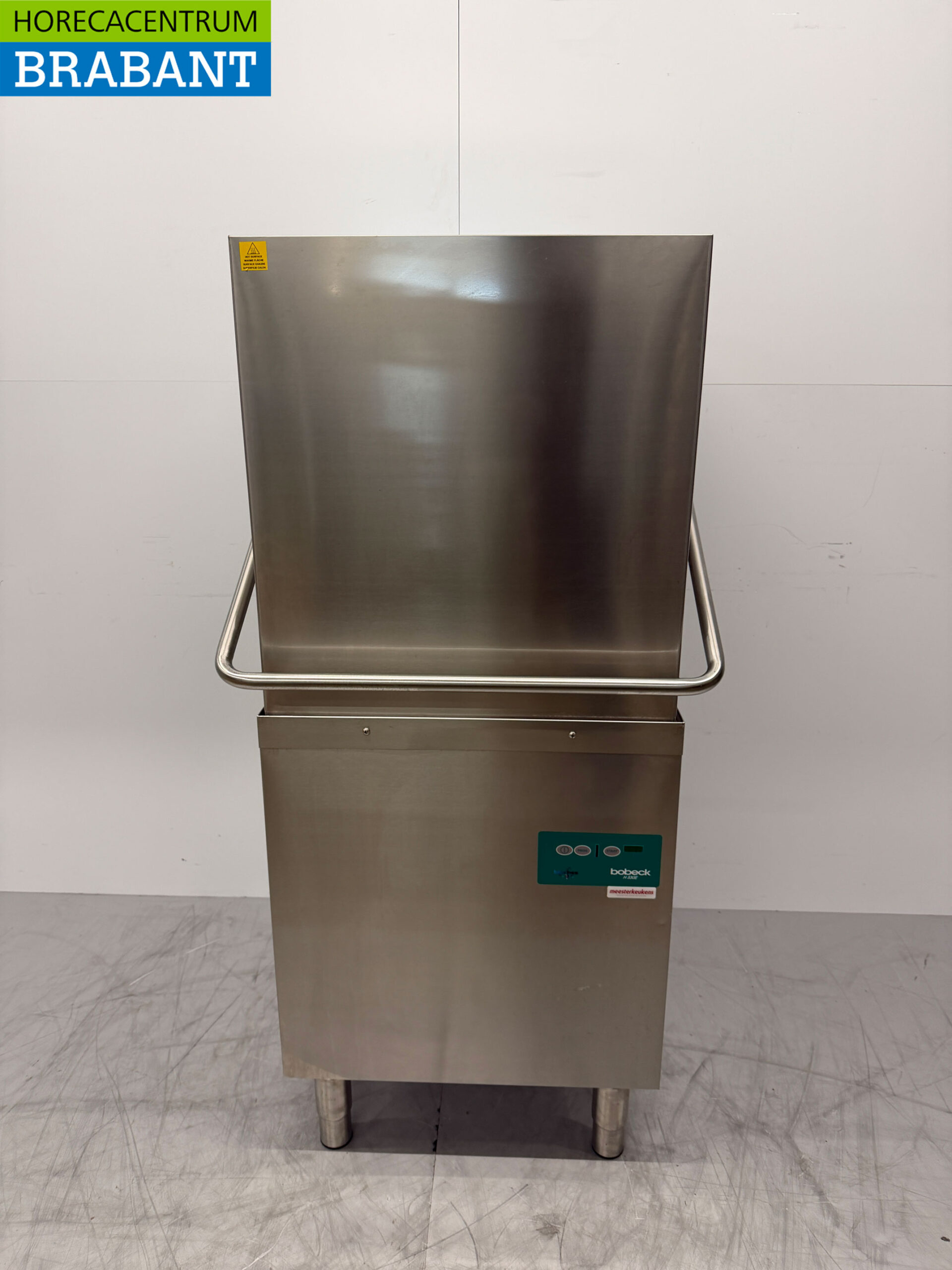 Edelstahl Bobeck H530E Durchschubspülmaschine mit Ablaufpumpe 400V Horeca