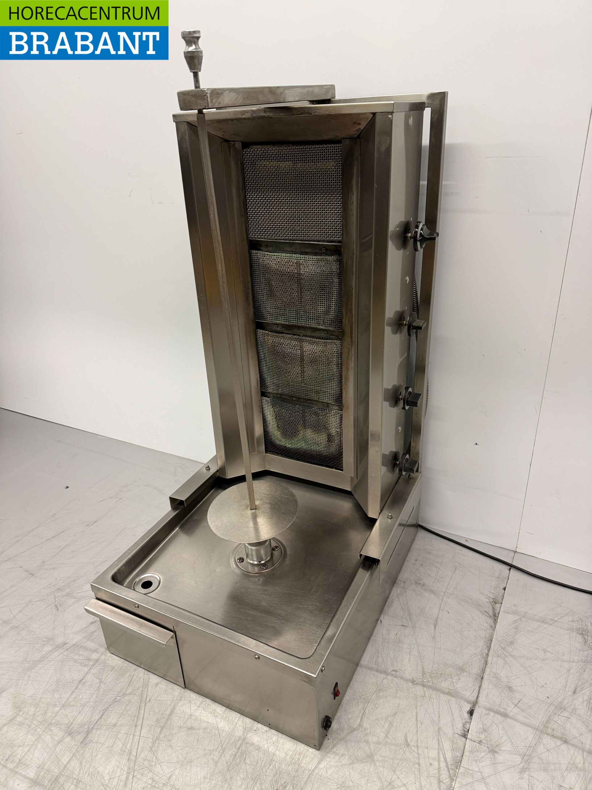 Dönergrill aus Edelstahl 4 Brenner Gas Catering – Bild 2