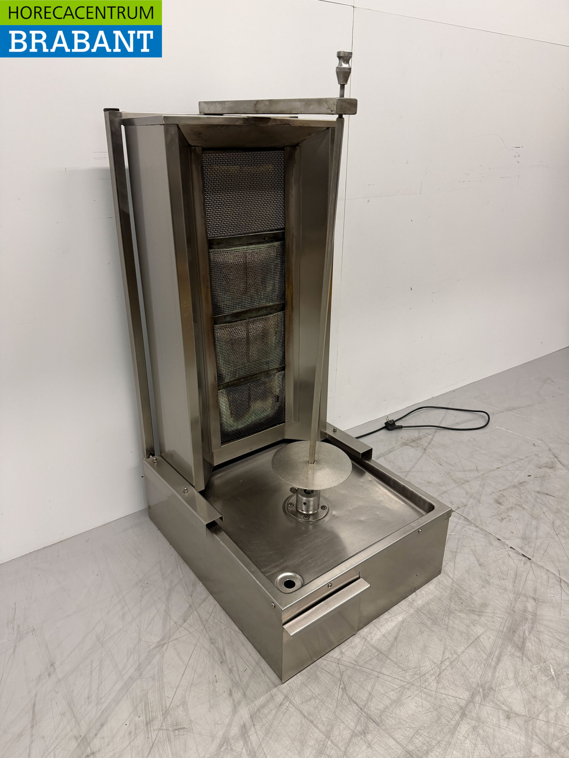 Dönergrill aus Edelstahl 4 Brenner Gas Catering – Bild 3