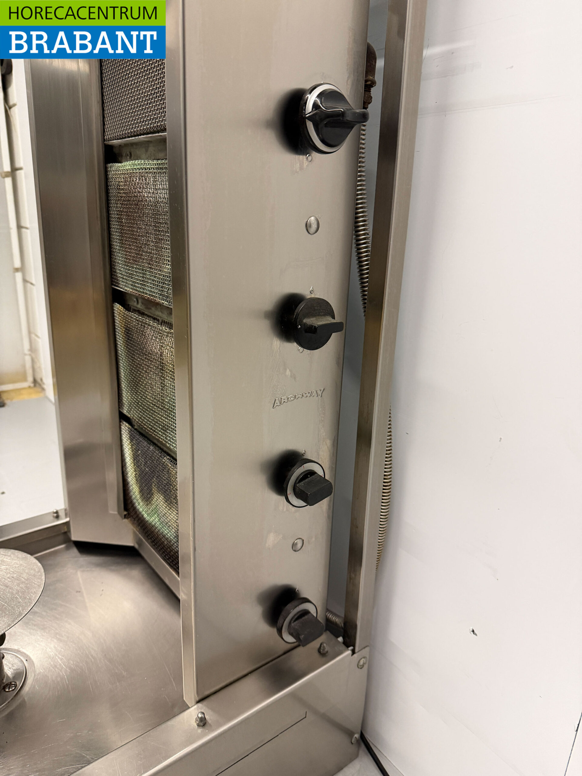 Dönergrill aus Edelstahl 4 Brenner Gas Catering – Bild 4