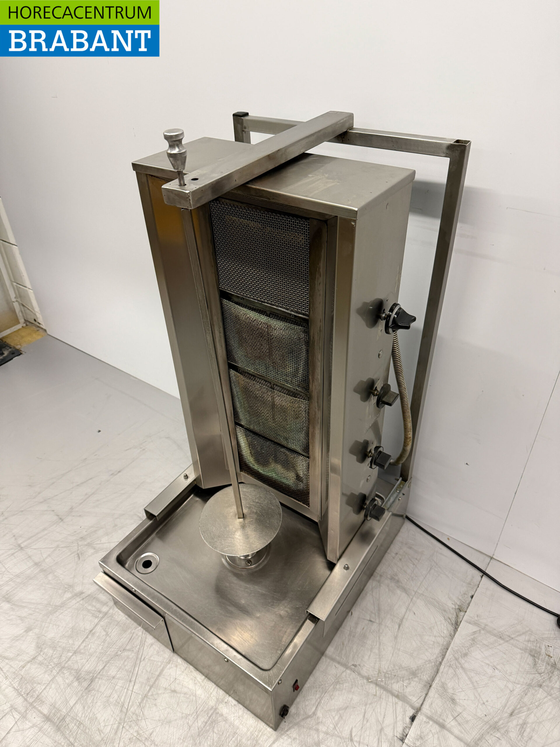 Dönergrill aus Edelstahl 4 Brenner Gas Catering – Bild 5