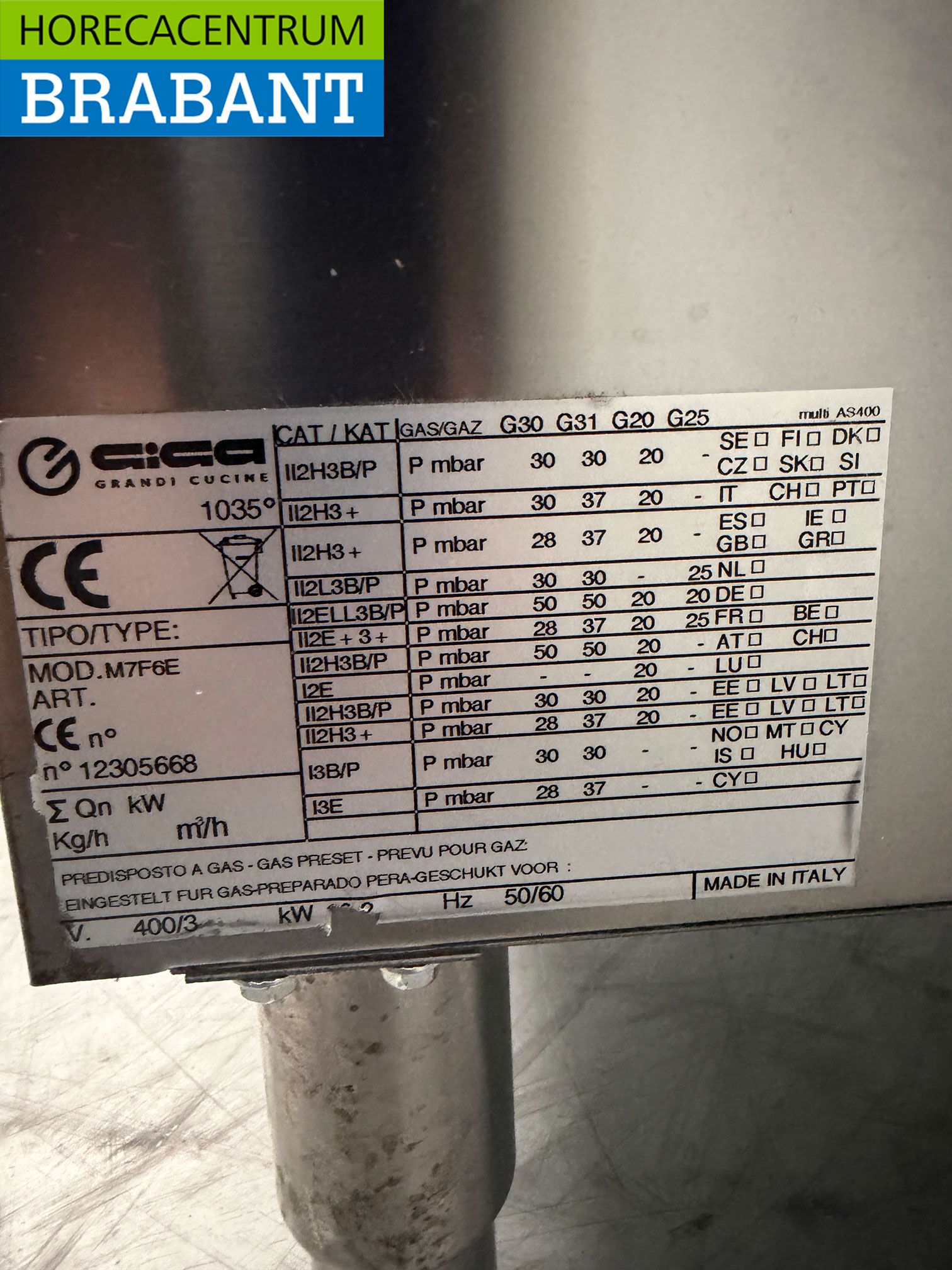 Giga Doppel-Fritteuse aus Edelstahl 2 x 8 Liter 400V Horeca – Bild 6