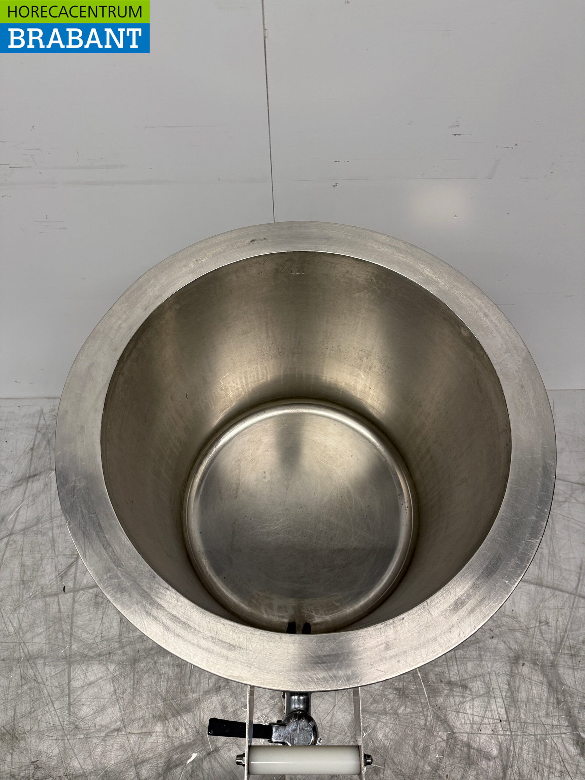 Edelstahl Mobiler Glyzerin-Kessel 90 Liter 400V Horeca – Bild 4