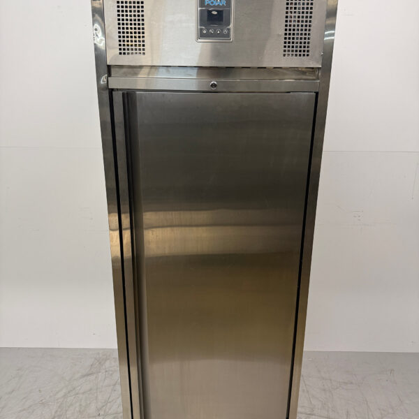 Polar Mobiler Gefrierschrank aus Edelstahl 550 Liter 230V Horeca