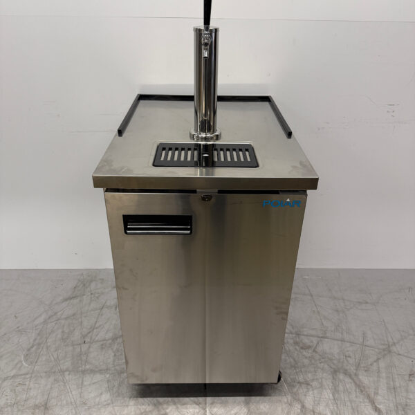 Polar GE632 Mobiler Bierkühler Fasskühler Bierzapfanlage mit Zapfhahn und Zubehör 230V Horeca