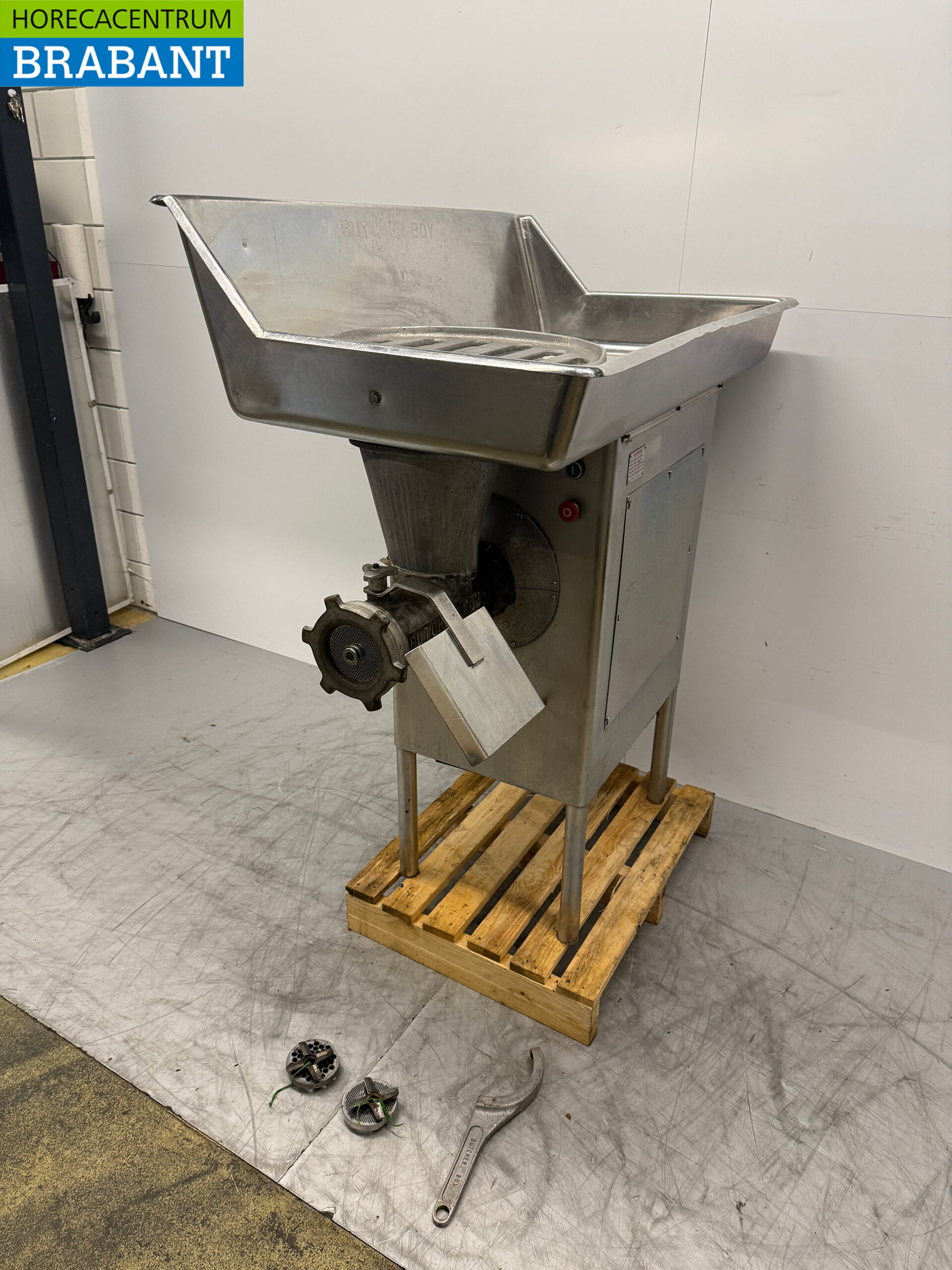 Edelstahl Butcherboy Fleischwolf Fleischwolf 400V Horeca – Bild 2