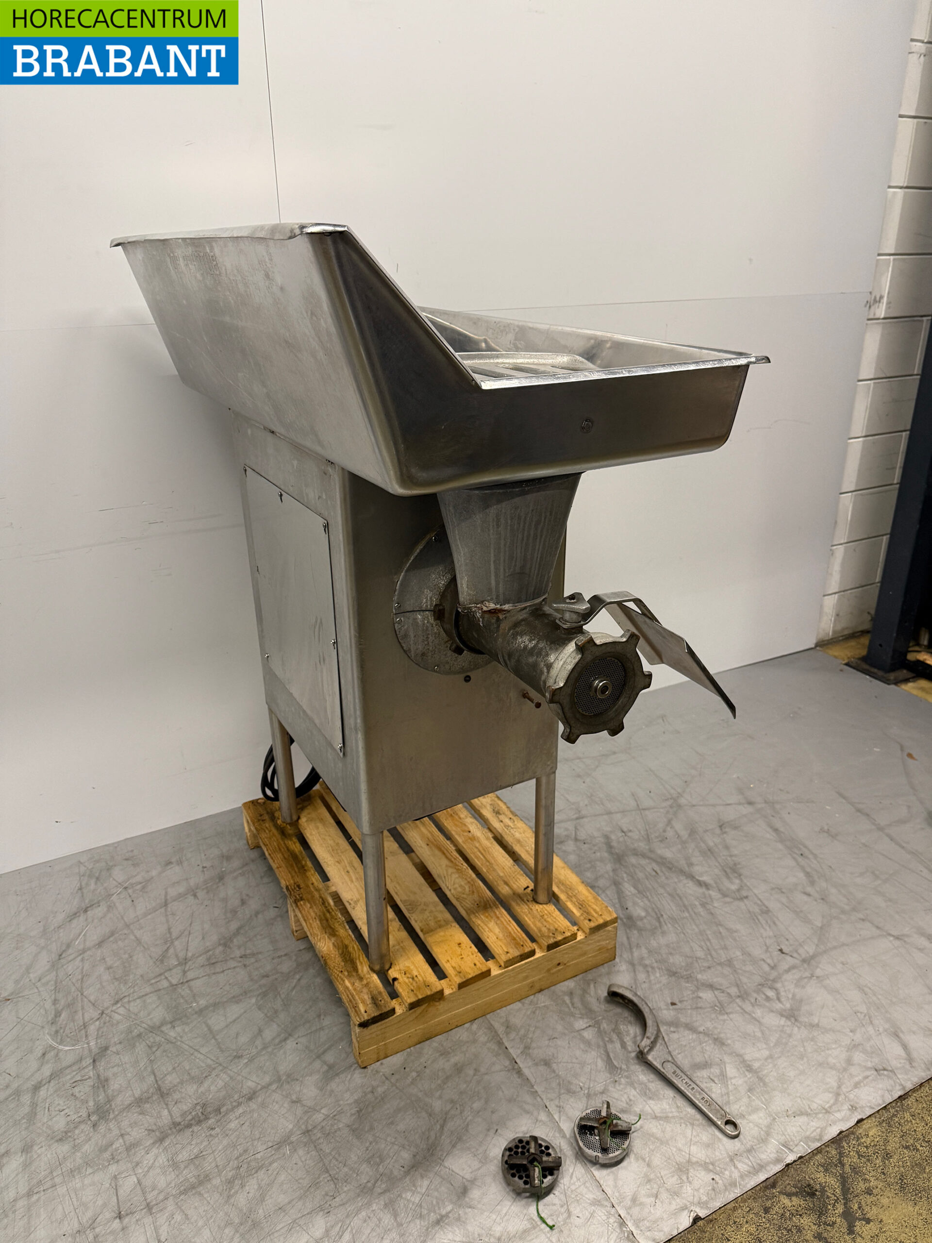Edelstahl Butcherboy Fleischwolf Fleischwolf 400V Horeca – Bild 3