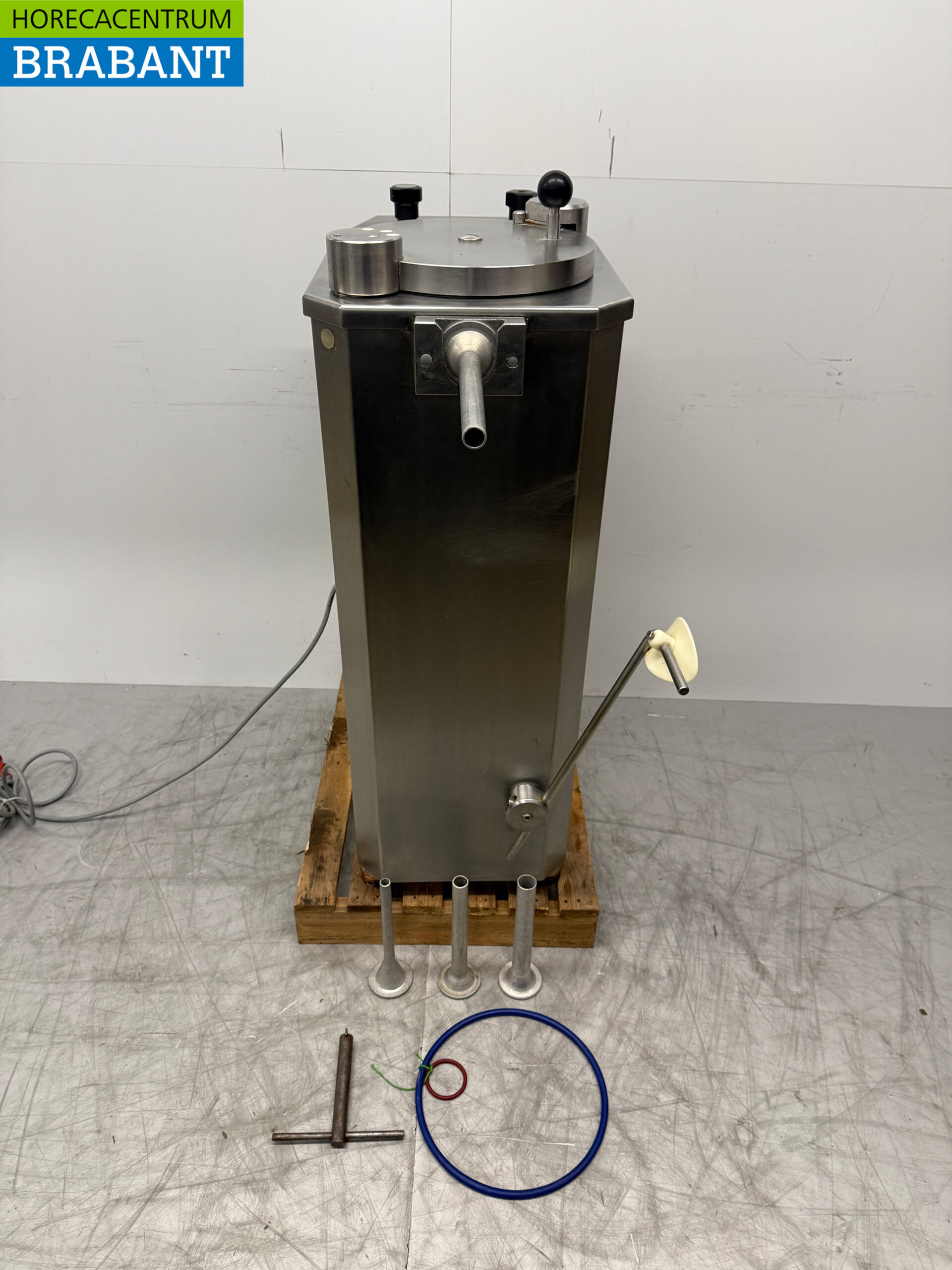 Edelstahl Baader Foodlogistik Wurstfüller 30 Liter 400V Metzgerei