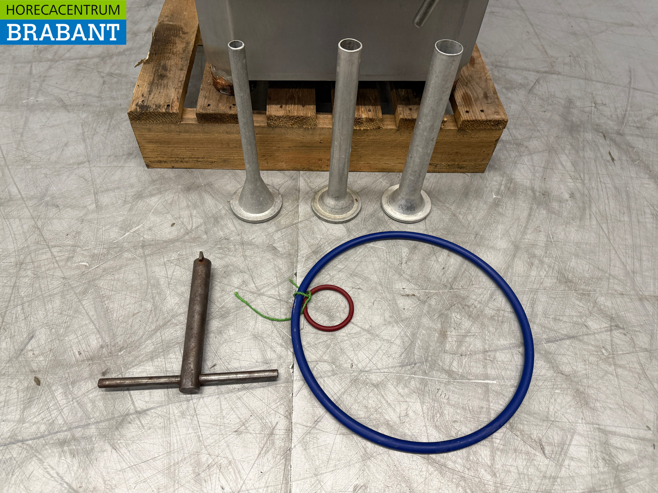 Edelstahl Baader Foodlogistik Wurstfüller 30 Liter 400V Metzgerei – Bild 5