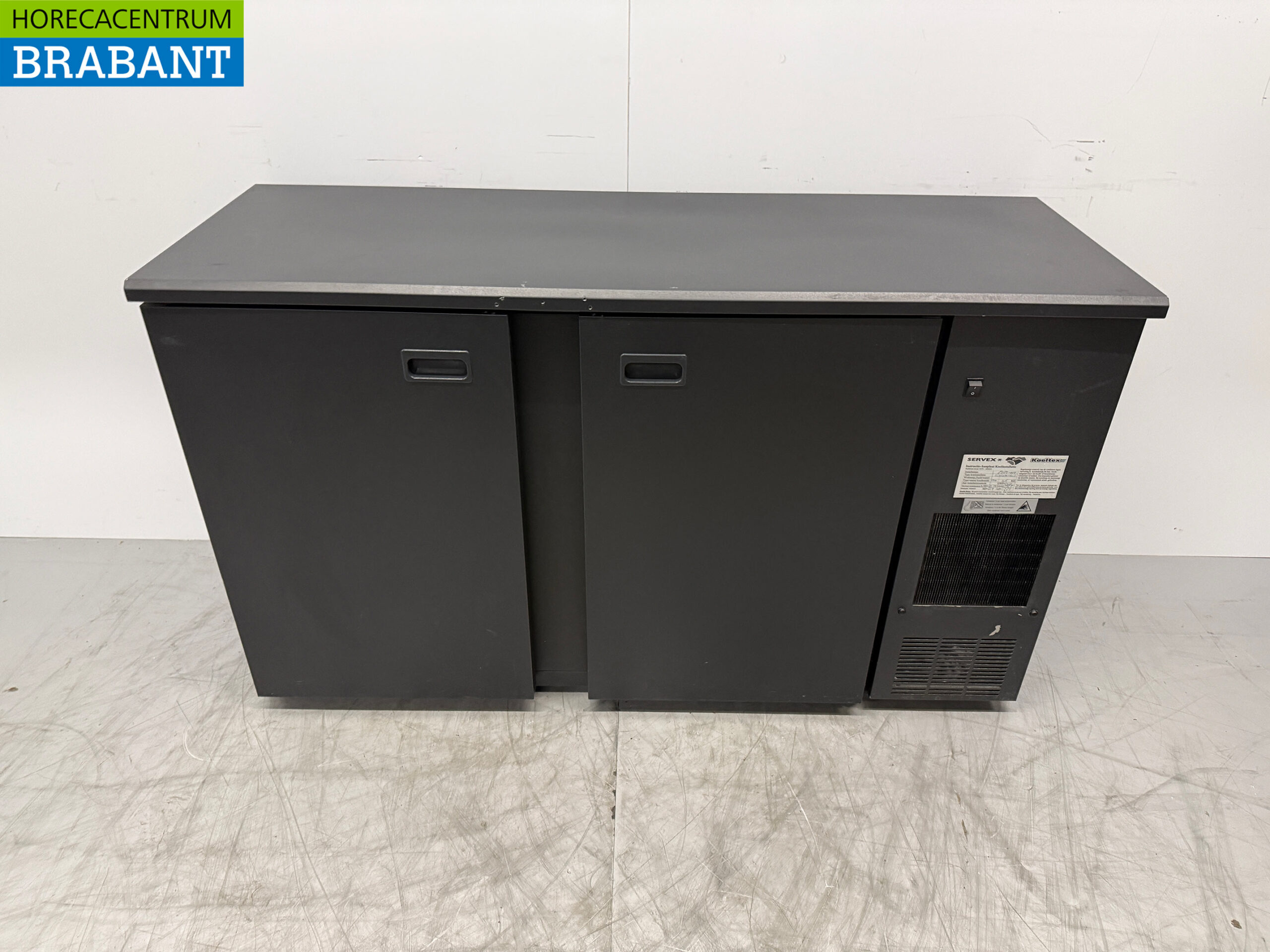 Gamko Bar Kühlbox 2 Türen 146 cm 230V Horeca