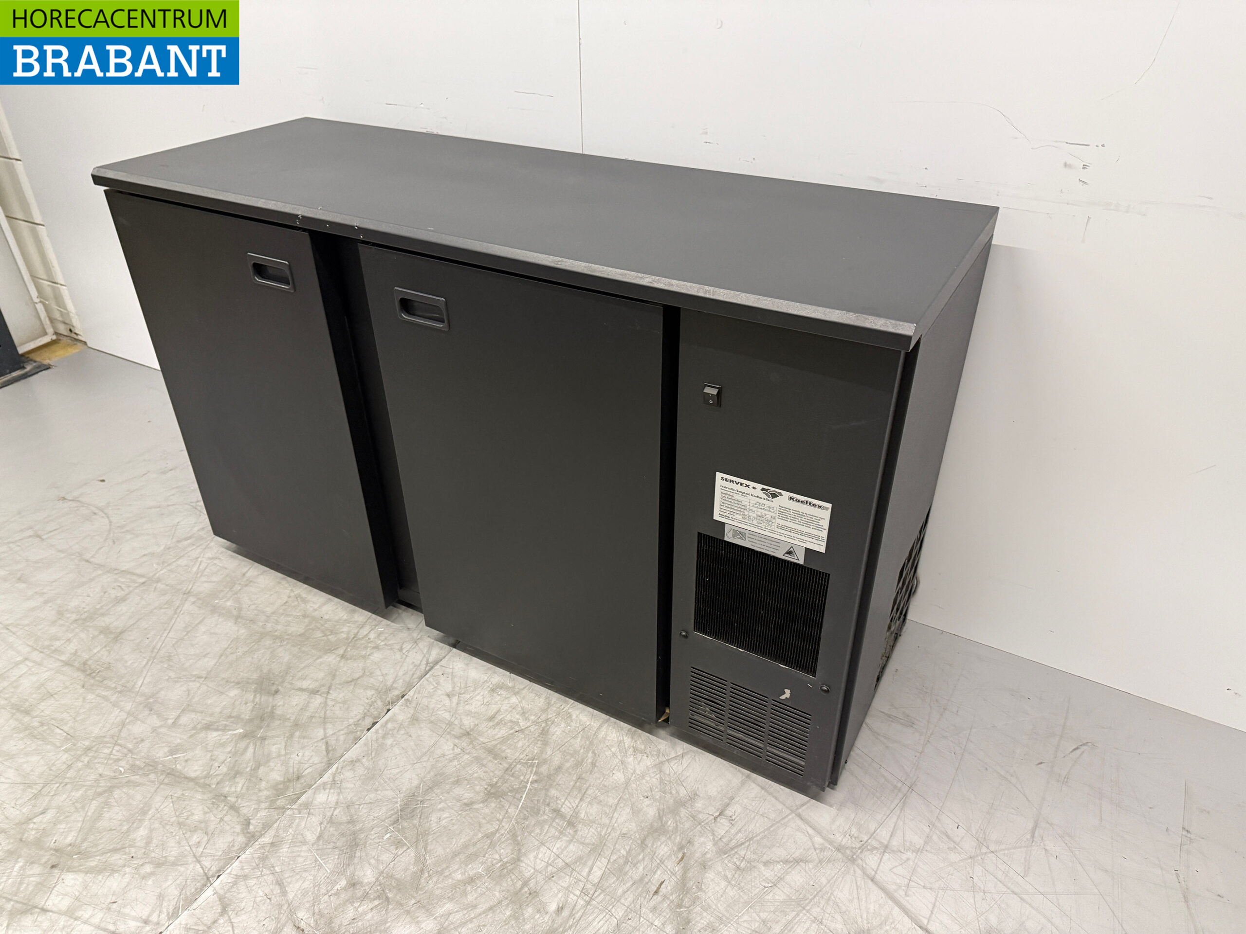 Gamko Bar Kühlbox 2 Türen 146 cm 230V Horeca – Bild 2