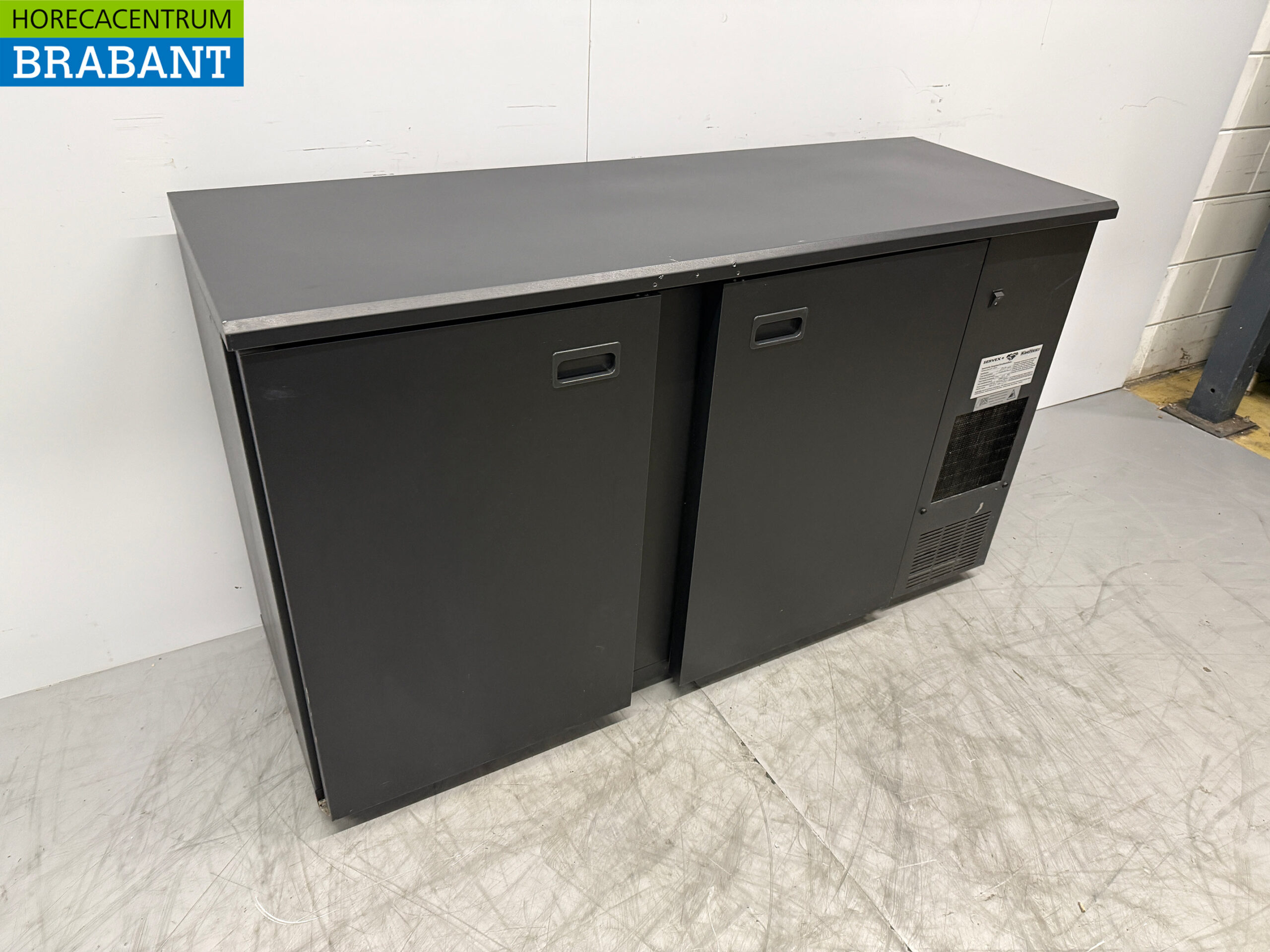 Gamko Bar Kühlbox 2 Türen 146 cm 230V Horeca – Bild 3