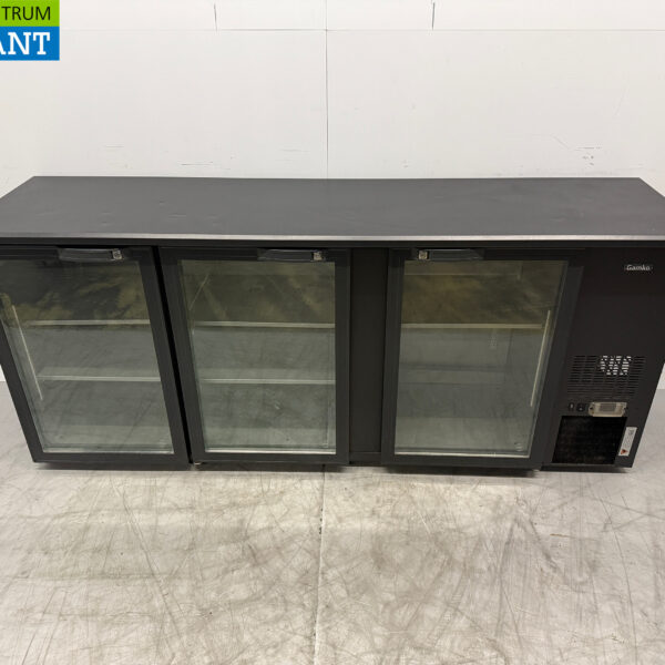 Gamko Bar Cooler 3 Glas-Scharniertüren 200 cm 230V Horeca