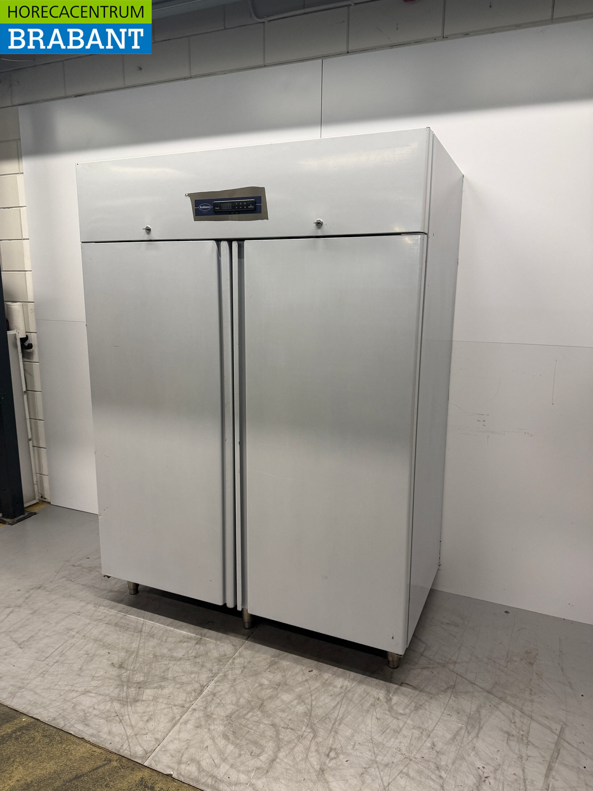 Edelstahl Rubbens Doppeltürige Gefriertruhe 1120 Liter 230V Horeca – Bild 2