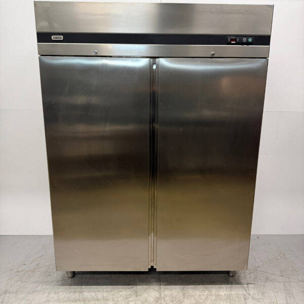 Zanussi Doppeltüriger Kühlschrank aus Edelstahl 1300 Liter 230V Horeca