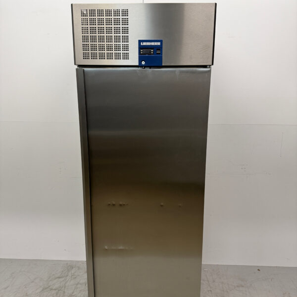 Mobiler Liebherr-Kühlschrank aus Edelstahl 550 Liter 230V Horeca