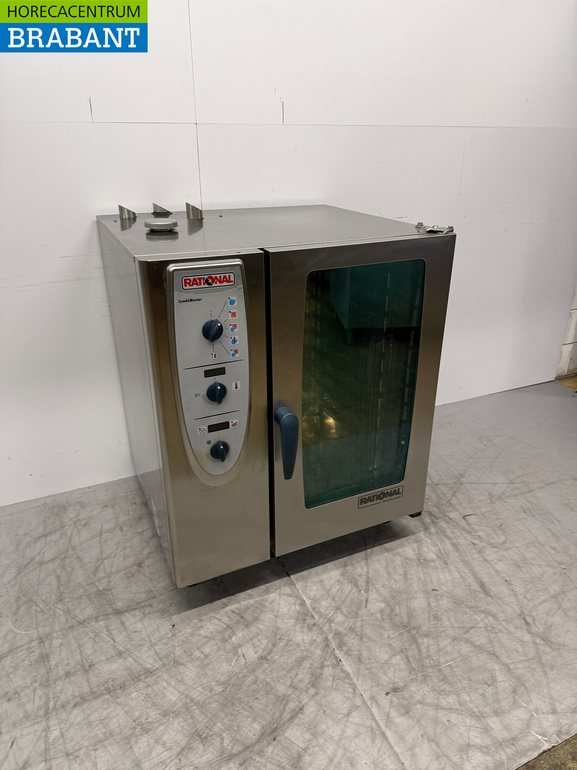 Edelstahl Rational CombiMaster Combisteamer 10 x 1/1 GN GAS Horeca – Bild 2