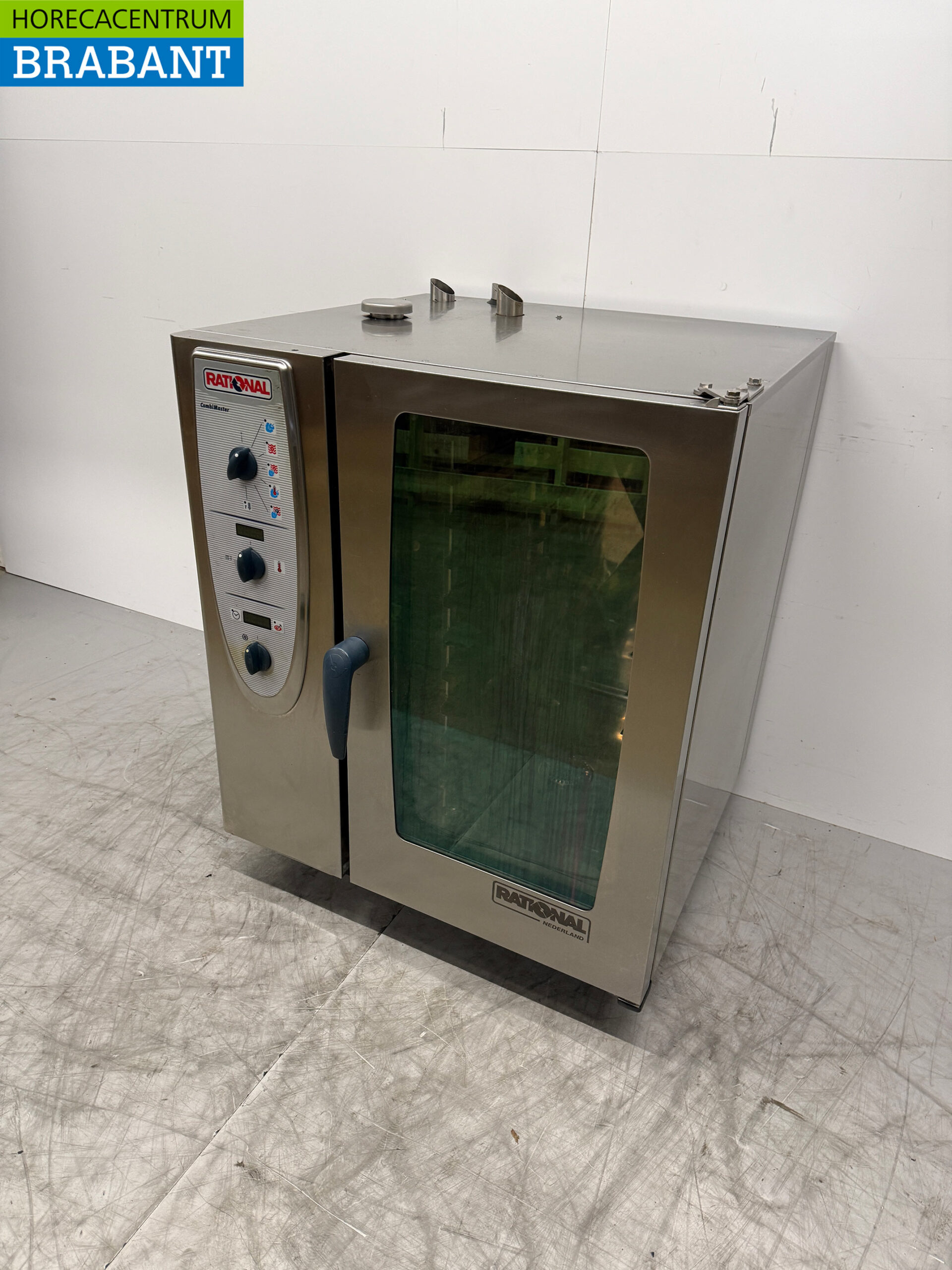 Edelstahl Rational CombiMaster Combisteamer 10 x 1/1 GN GAS Horeca – Bild 3