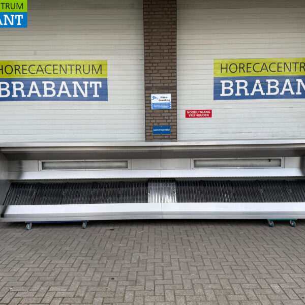 Induktionsdunstabzugshaube aus Edelstahl Modell 550 x 130,5 x 55 cm 230V Horeca